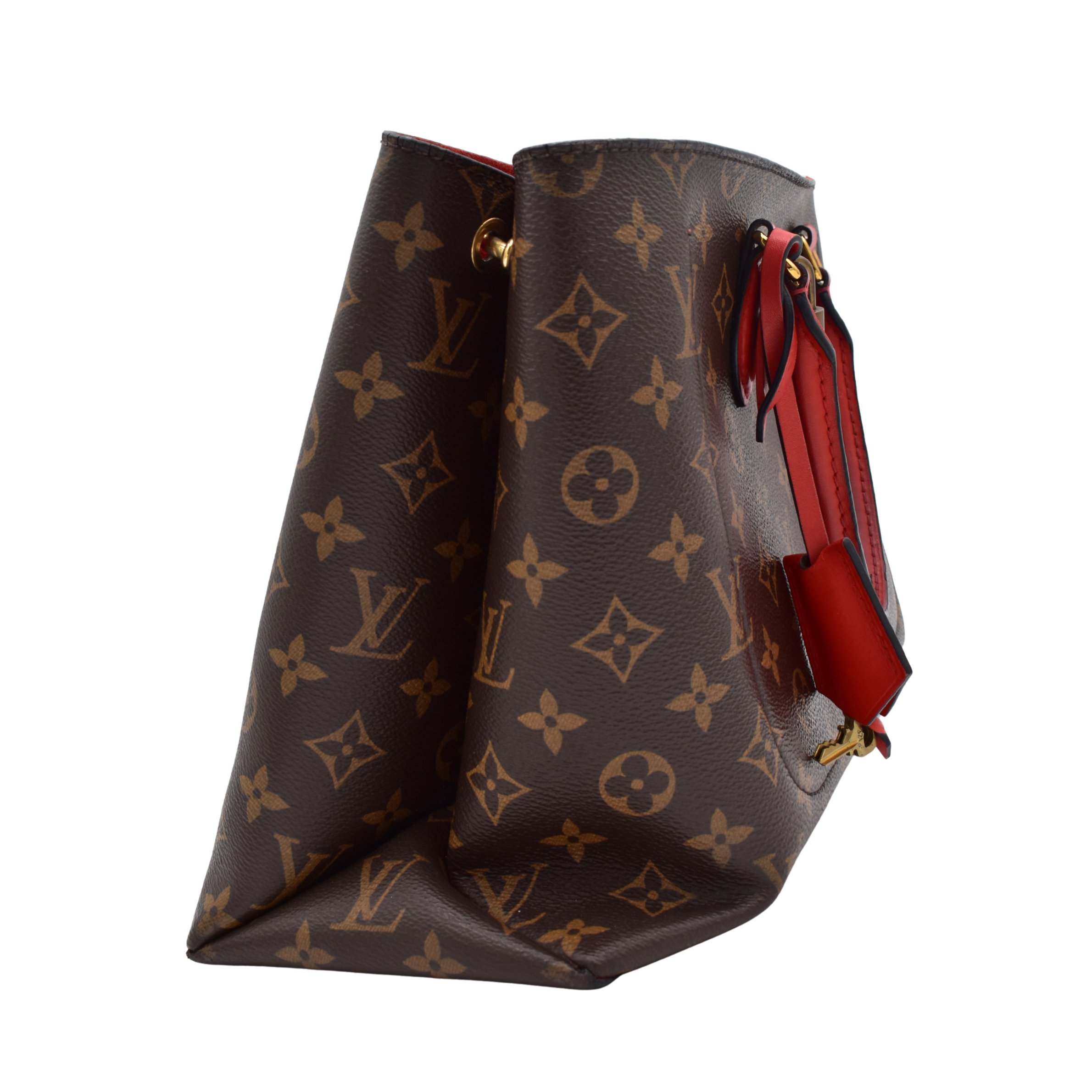 Monogram Flower Tote Coquelicot