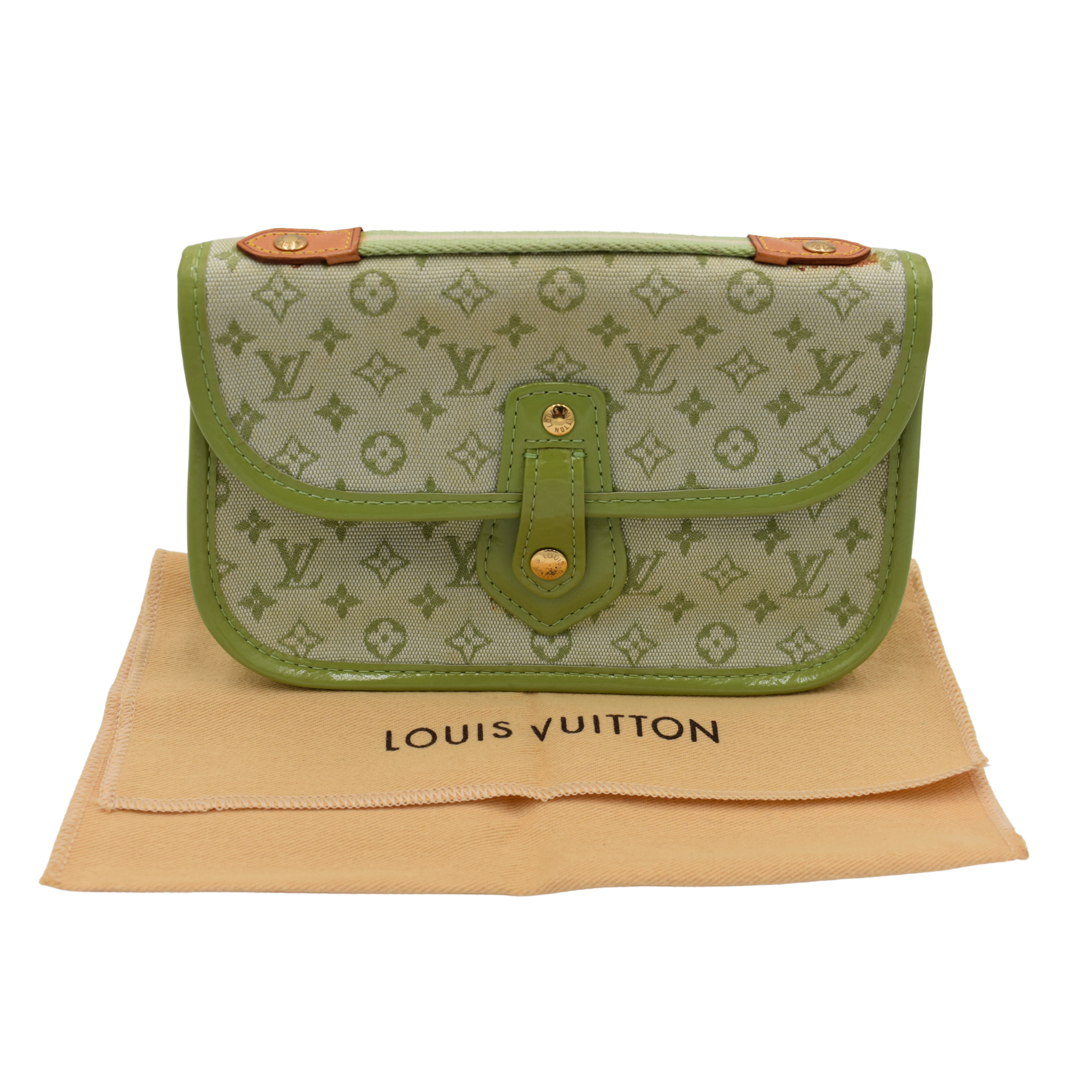 Green Monogram Mini Trousse Mary Kate