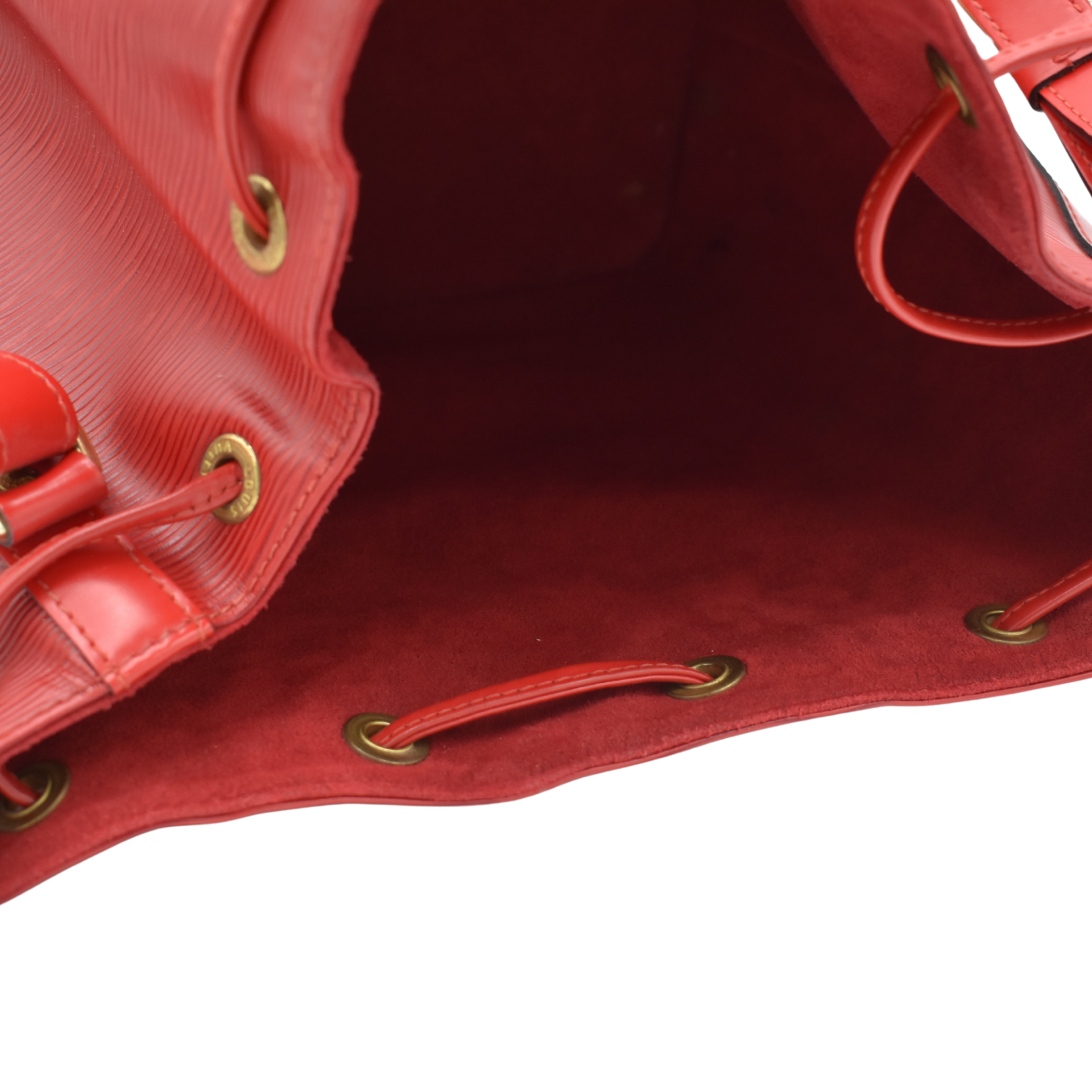 Red Epi Noe Bucket Bag