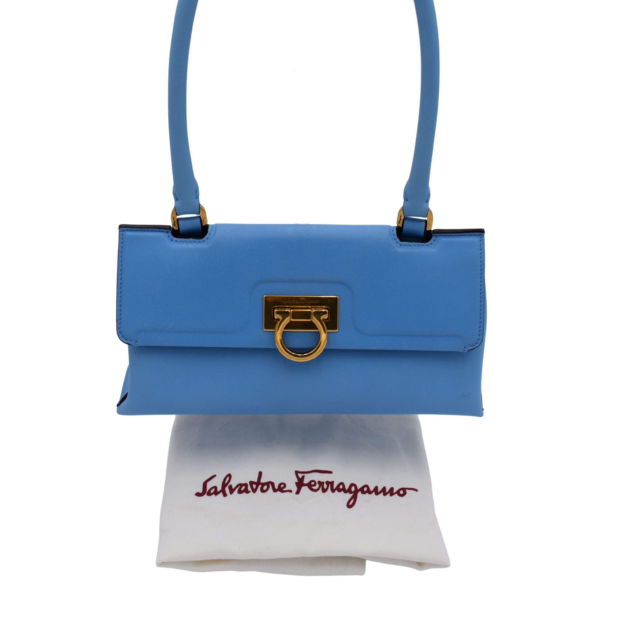 Blue Shoulder Bag