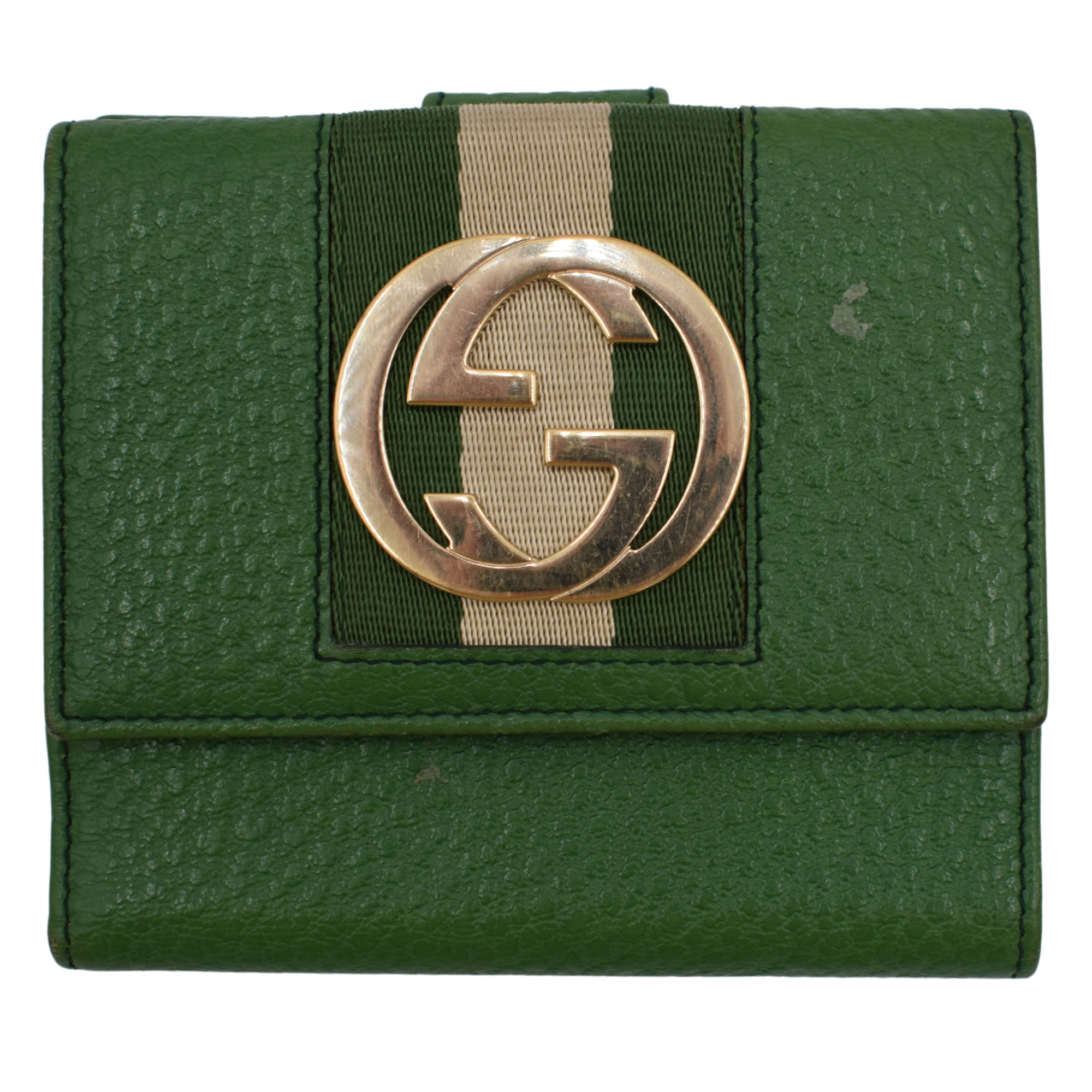Bifold Green Wallet