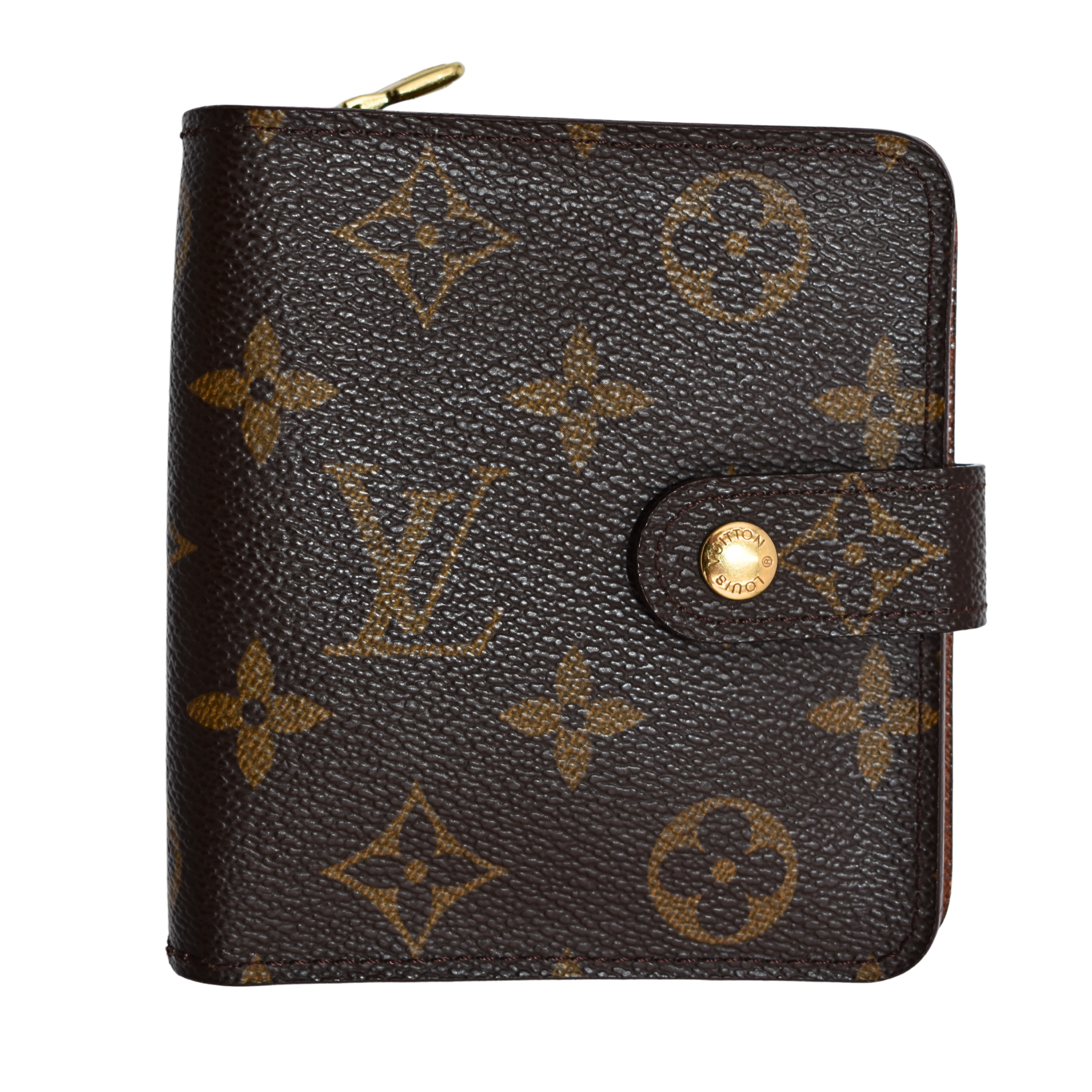 Monogram Compact Zipper Wallet