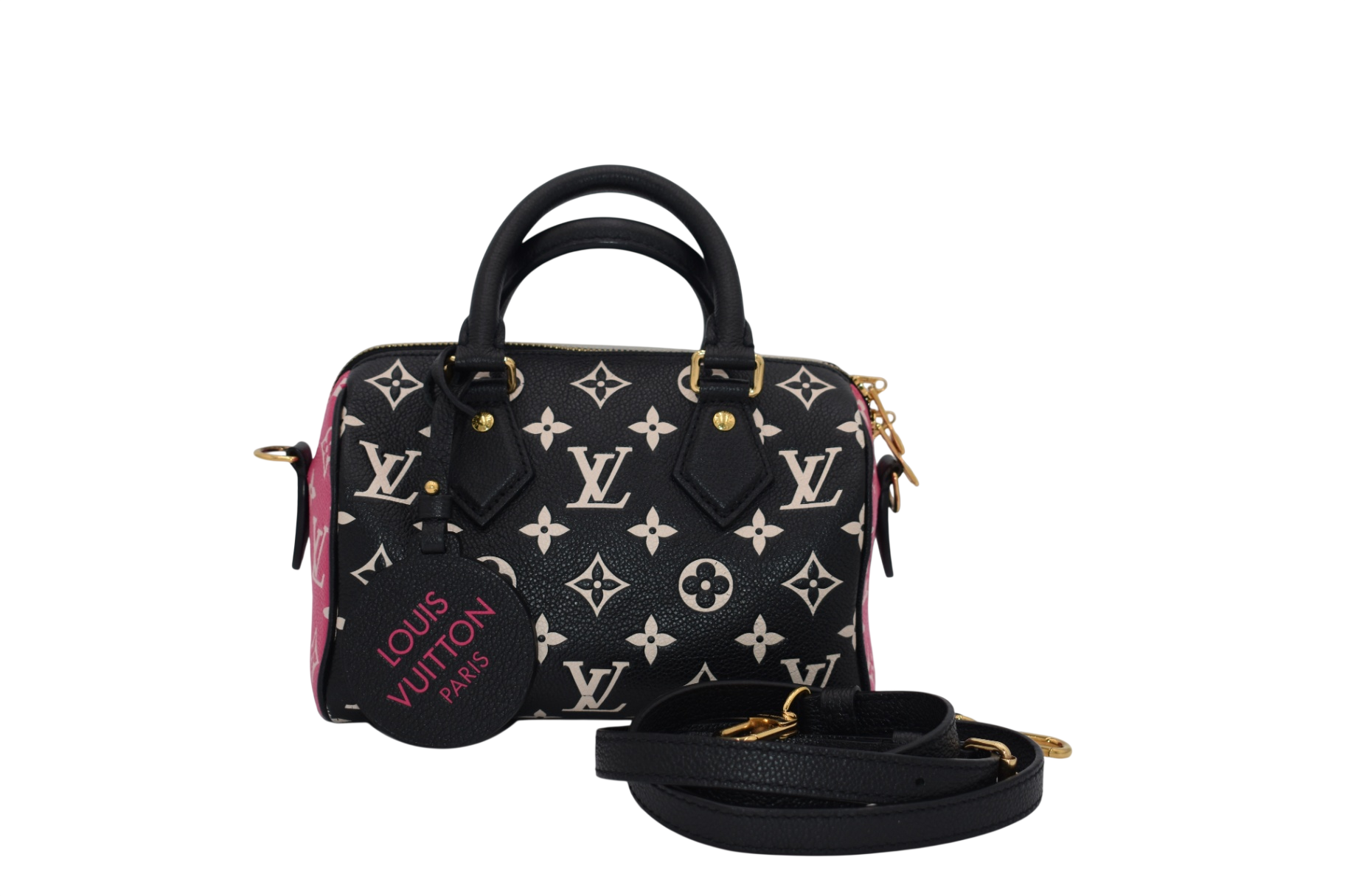 Louis Vuitton Handbag Multicolor (Black, White, Pink)
