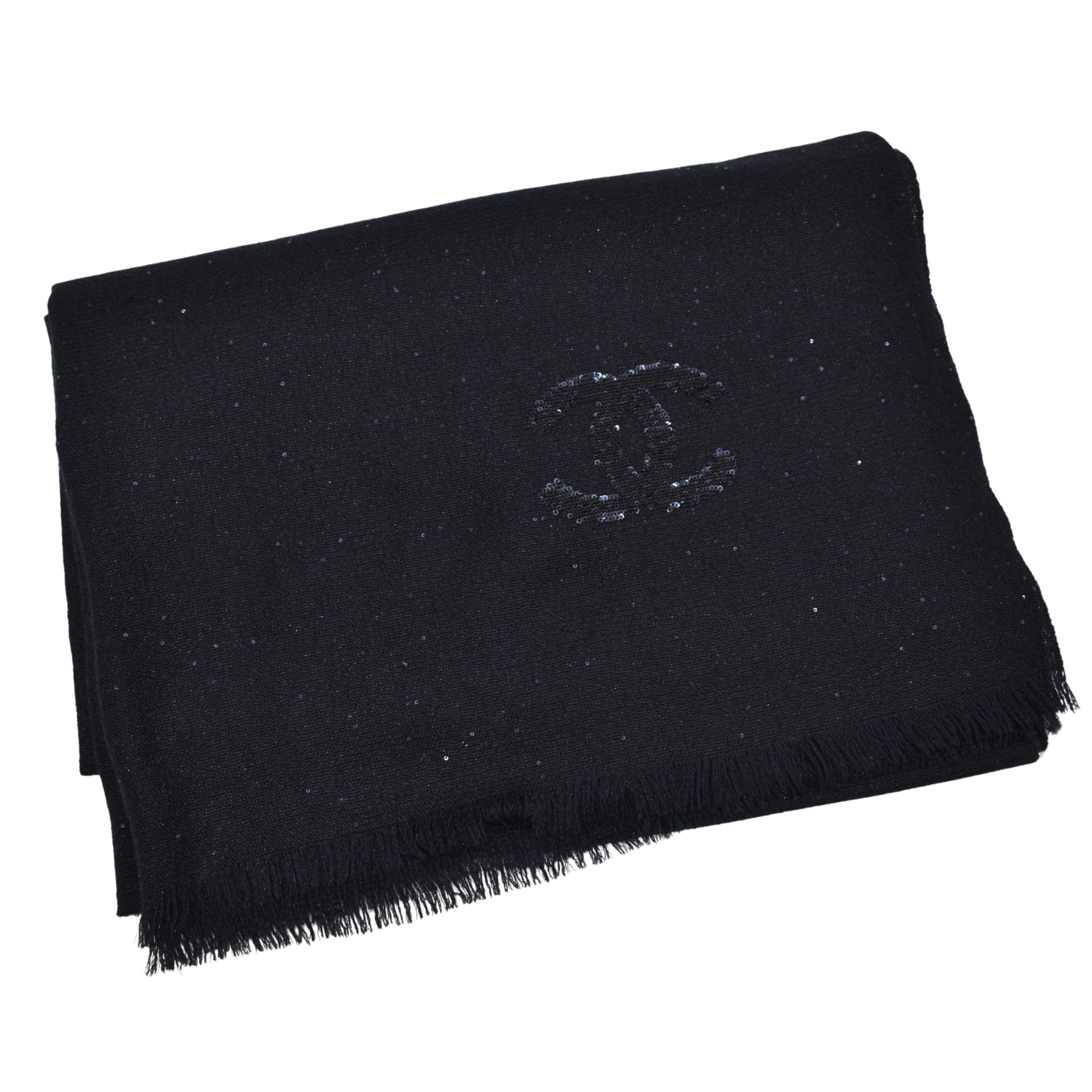 Cashmere Black Scarf