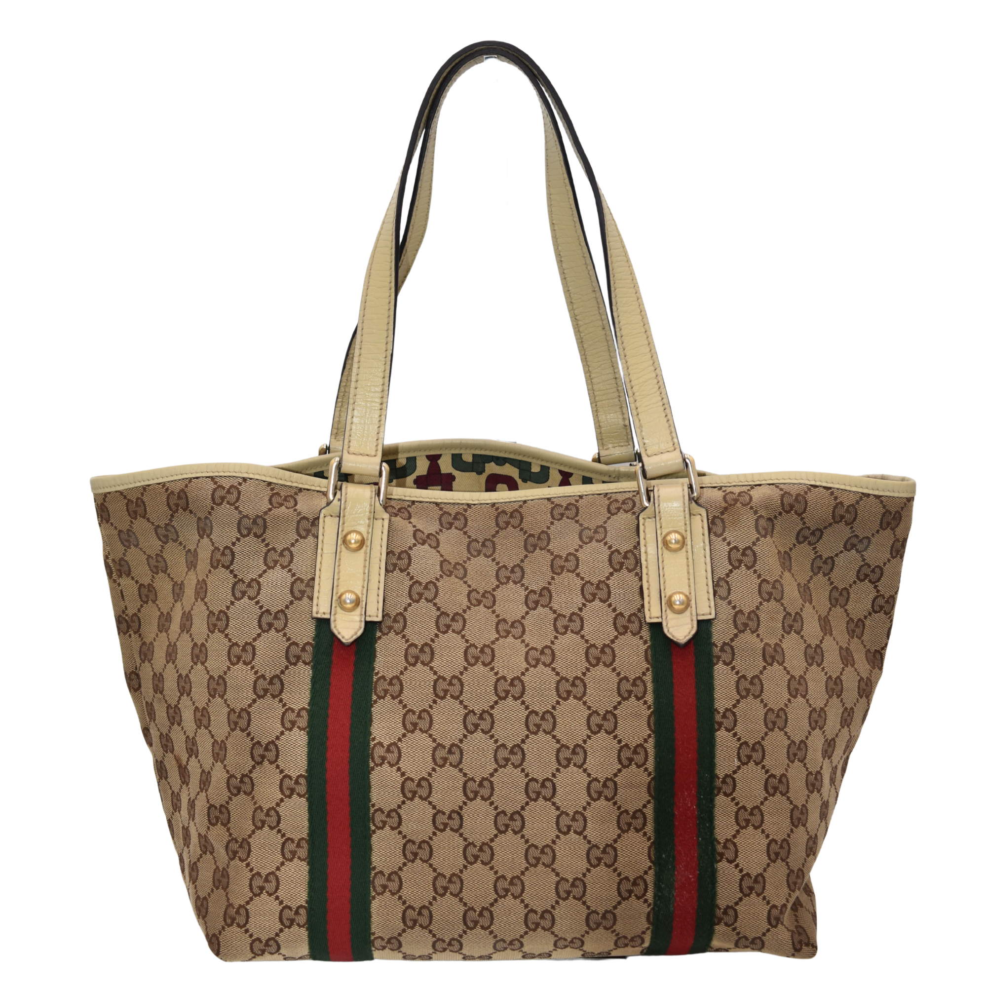Web Sherry Line Canvas Tote