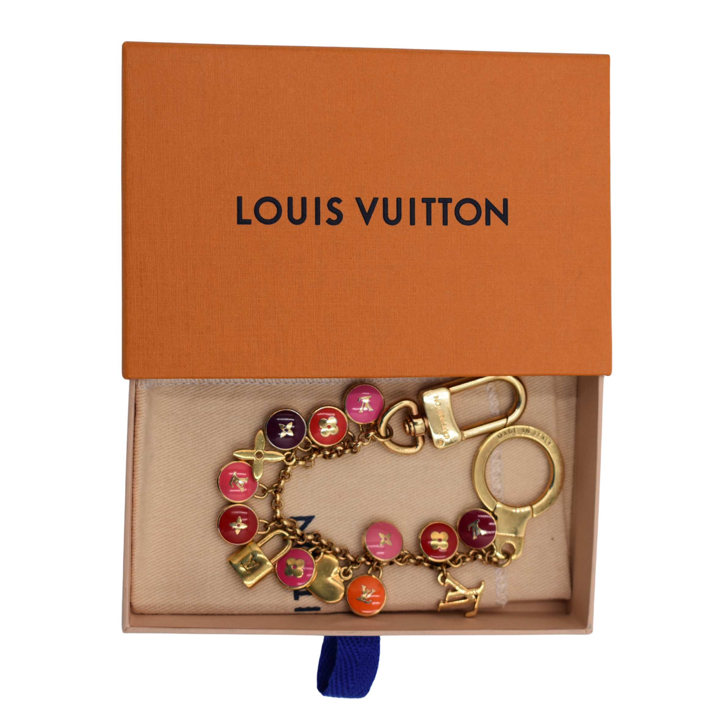Multicolor Pastille Bag Charm
