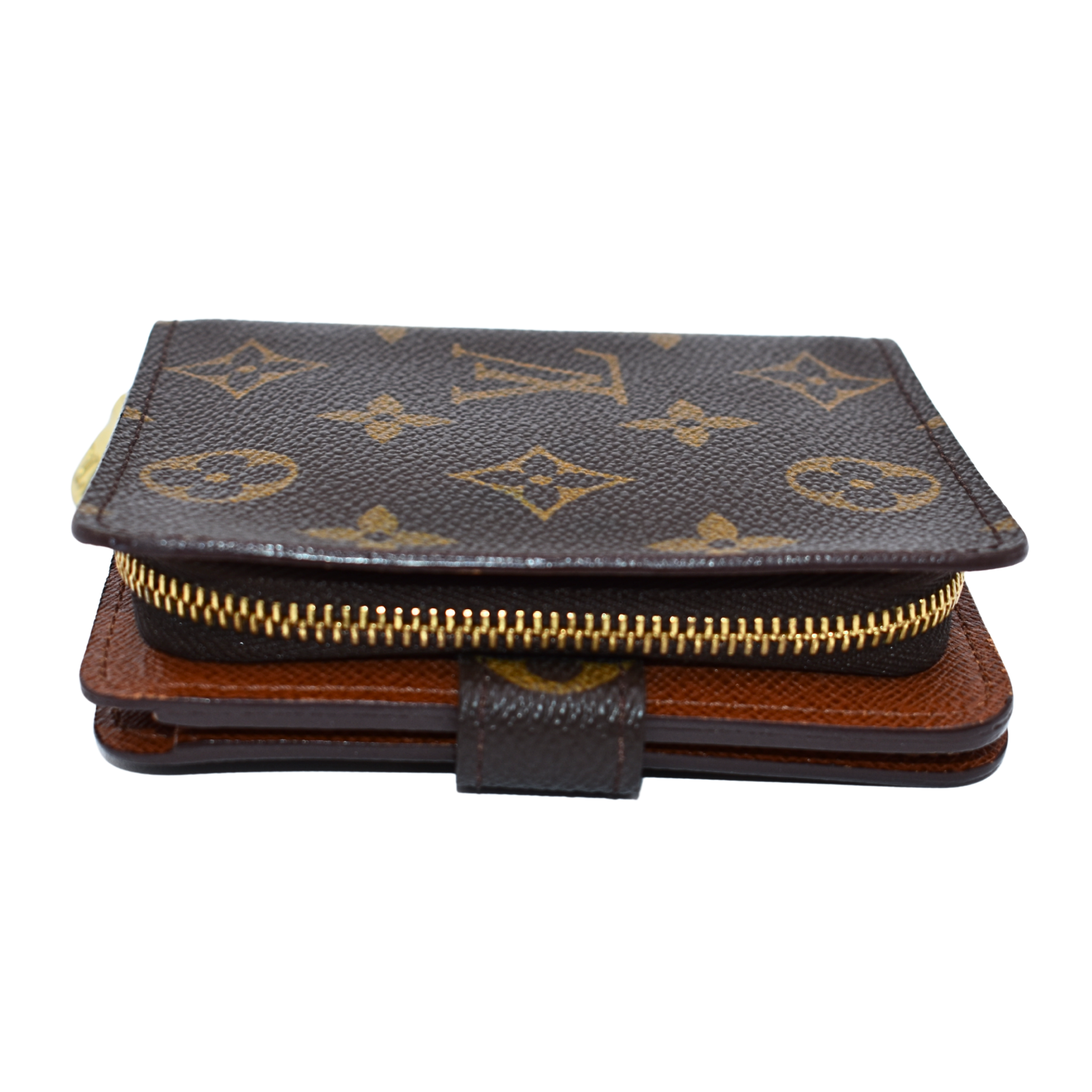 Monogram Compact Zipper Wallet