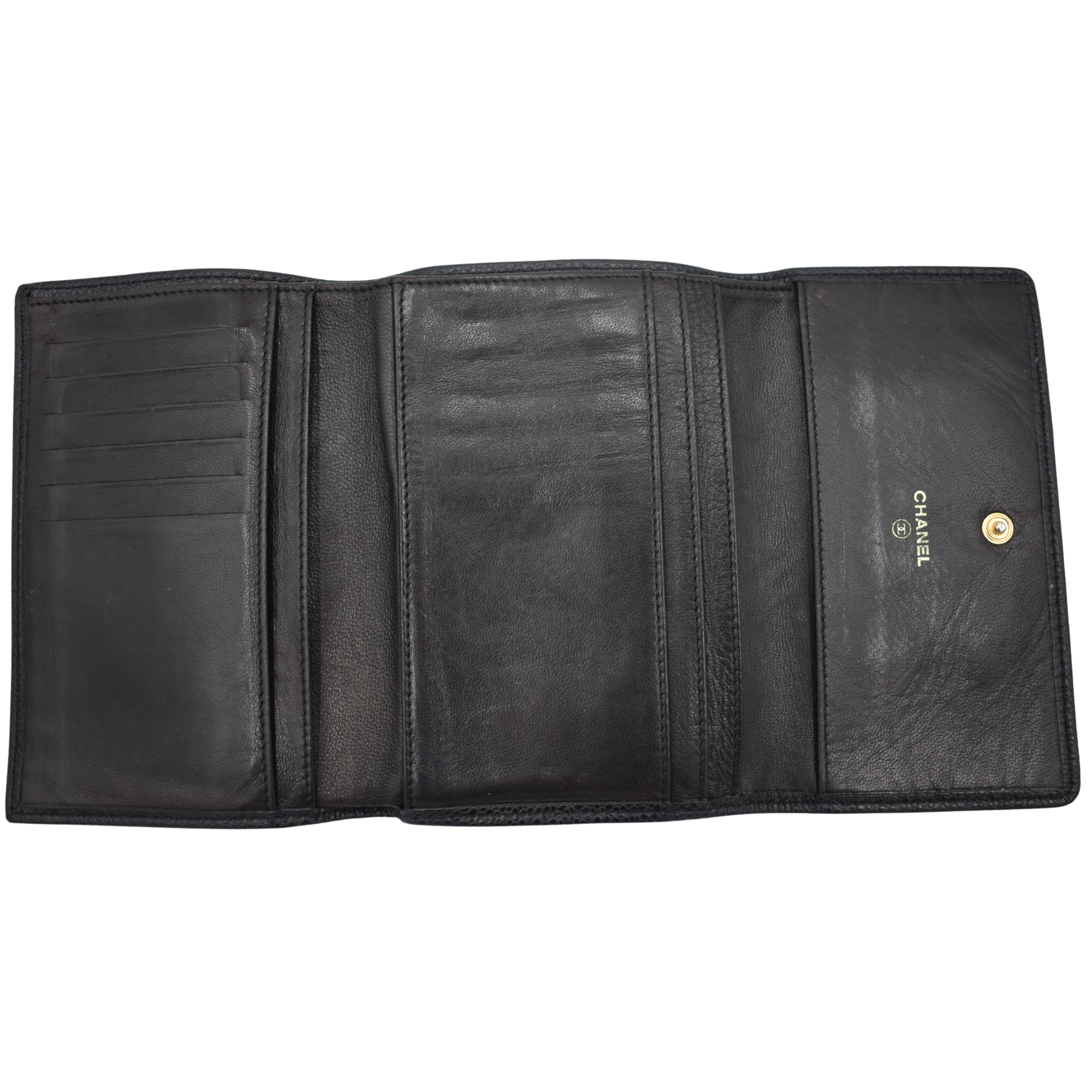 Black Caviar Timeless Fold Wallet