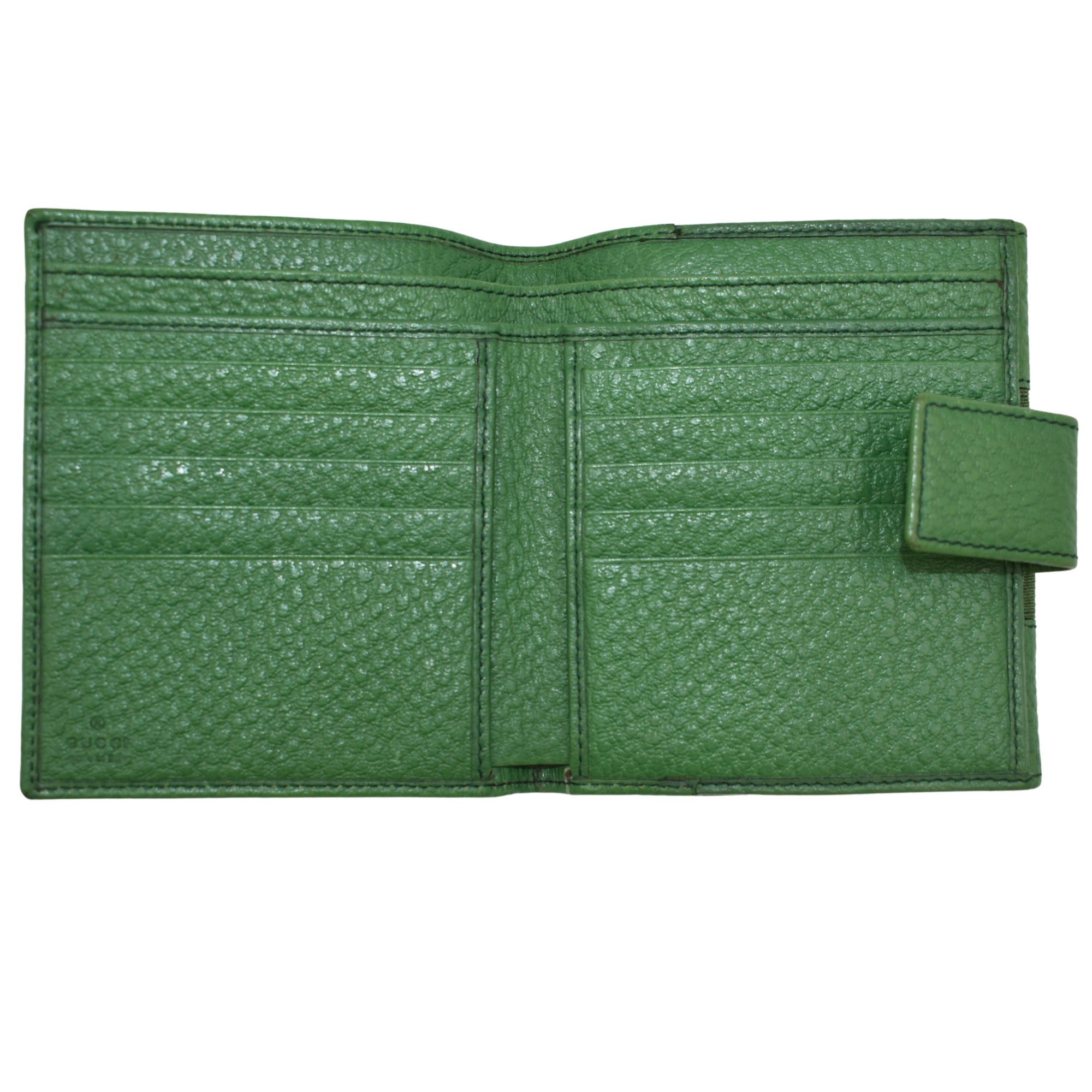 Bifold Green Wallet