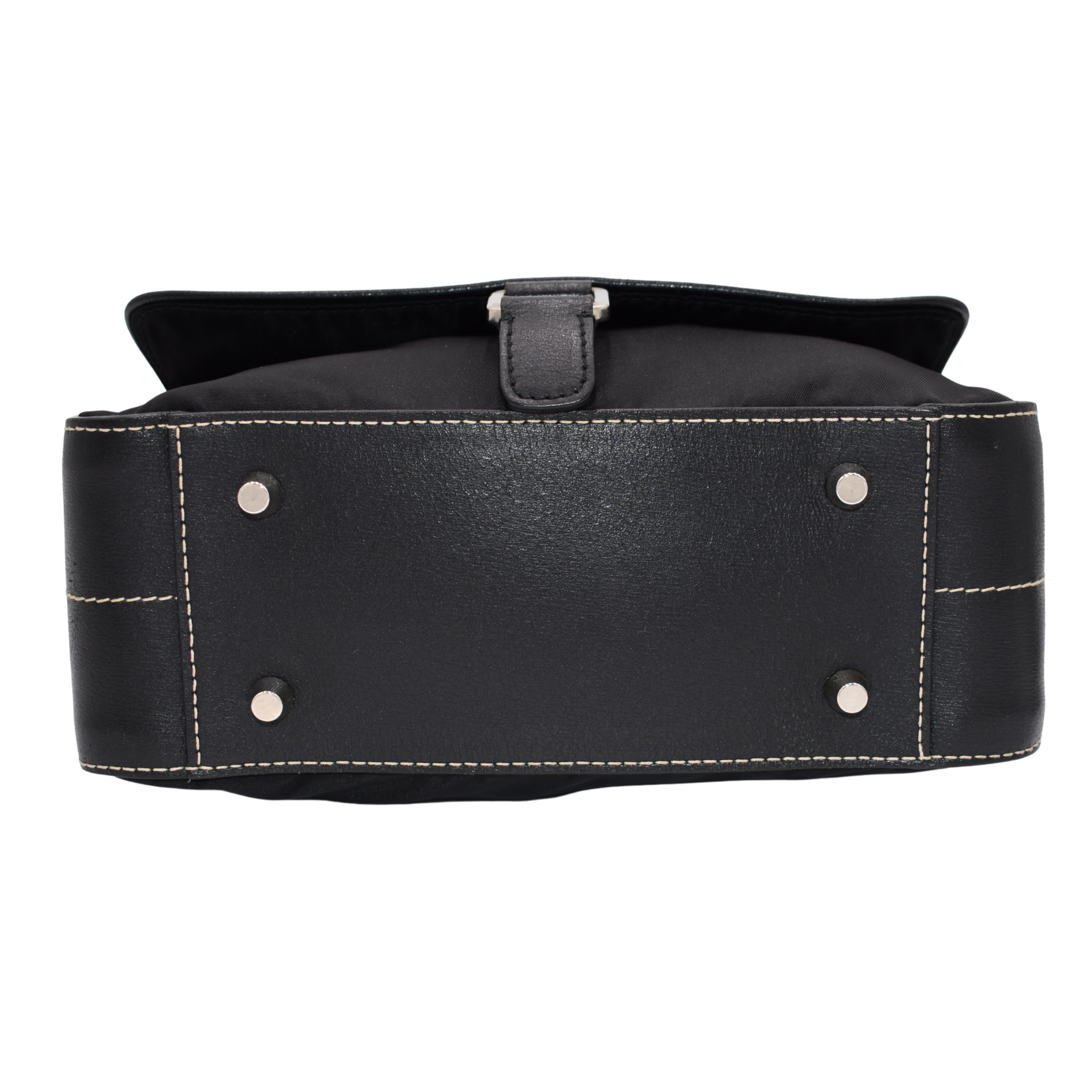 Black Nylon Shoulder Bag