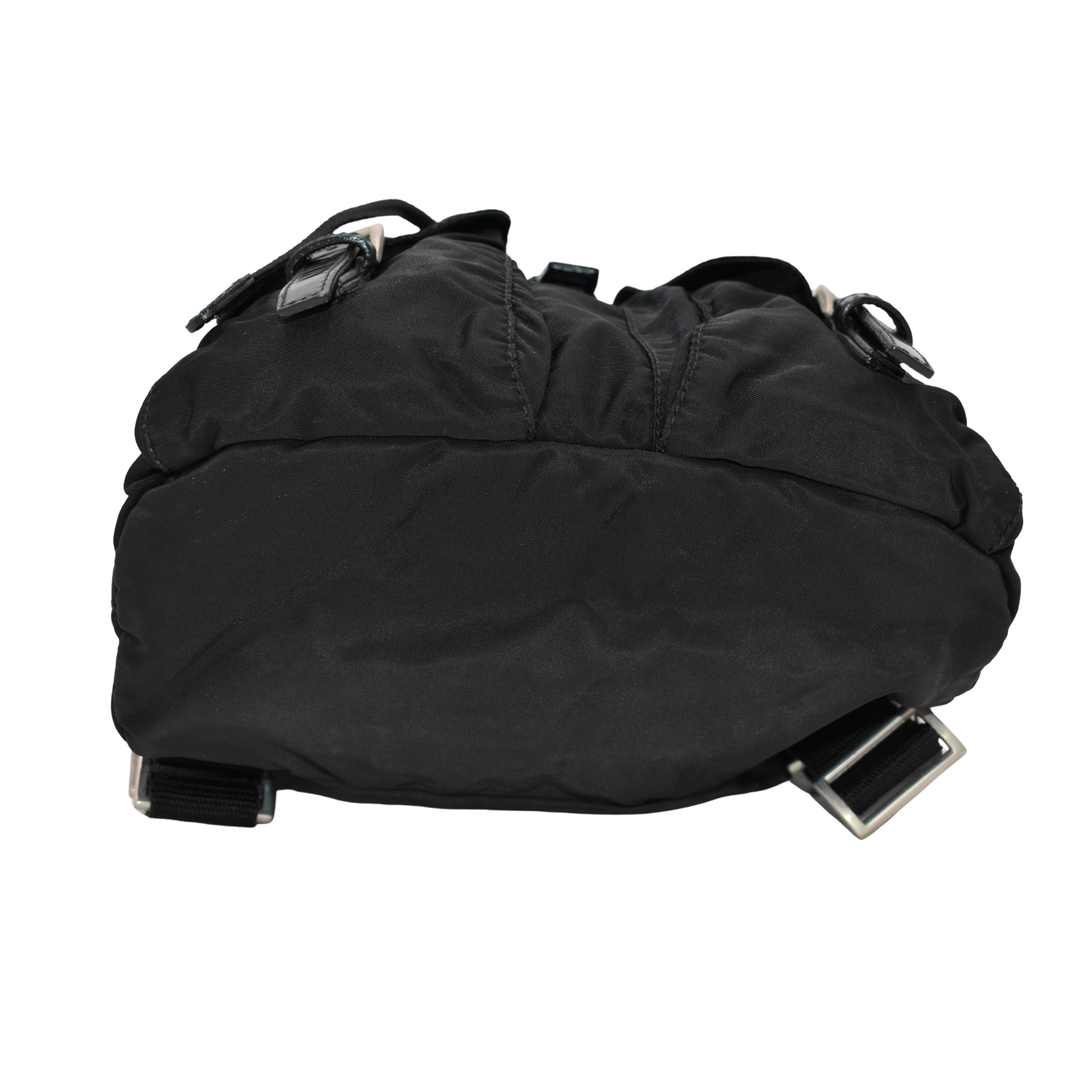 Black Nylon Backpack