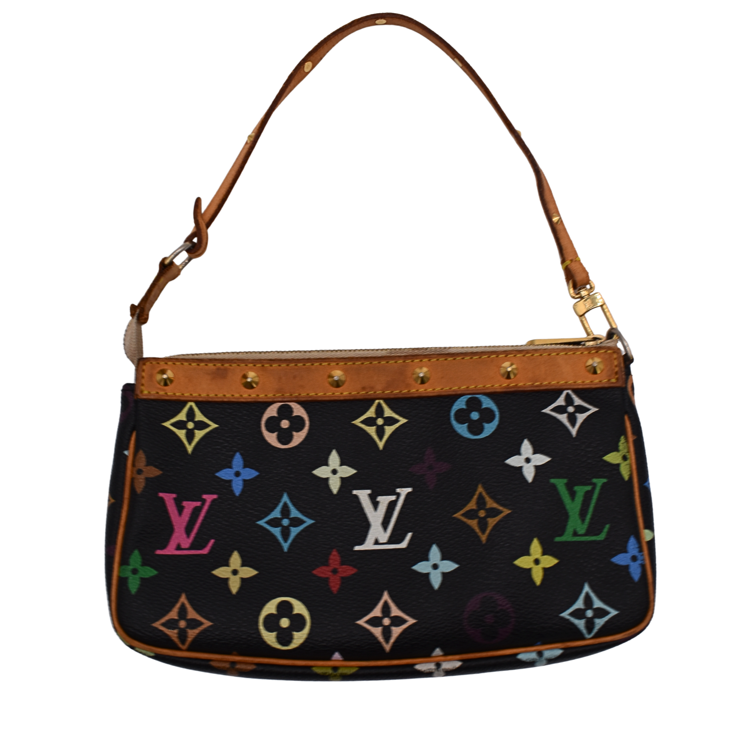 Black Multicolor Pochette