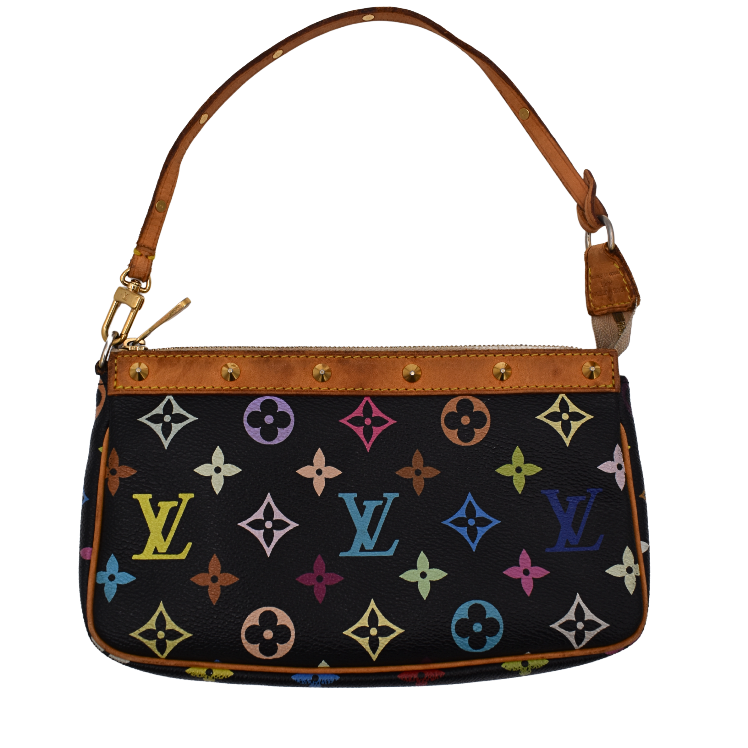 Black Multicolor Pochette