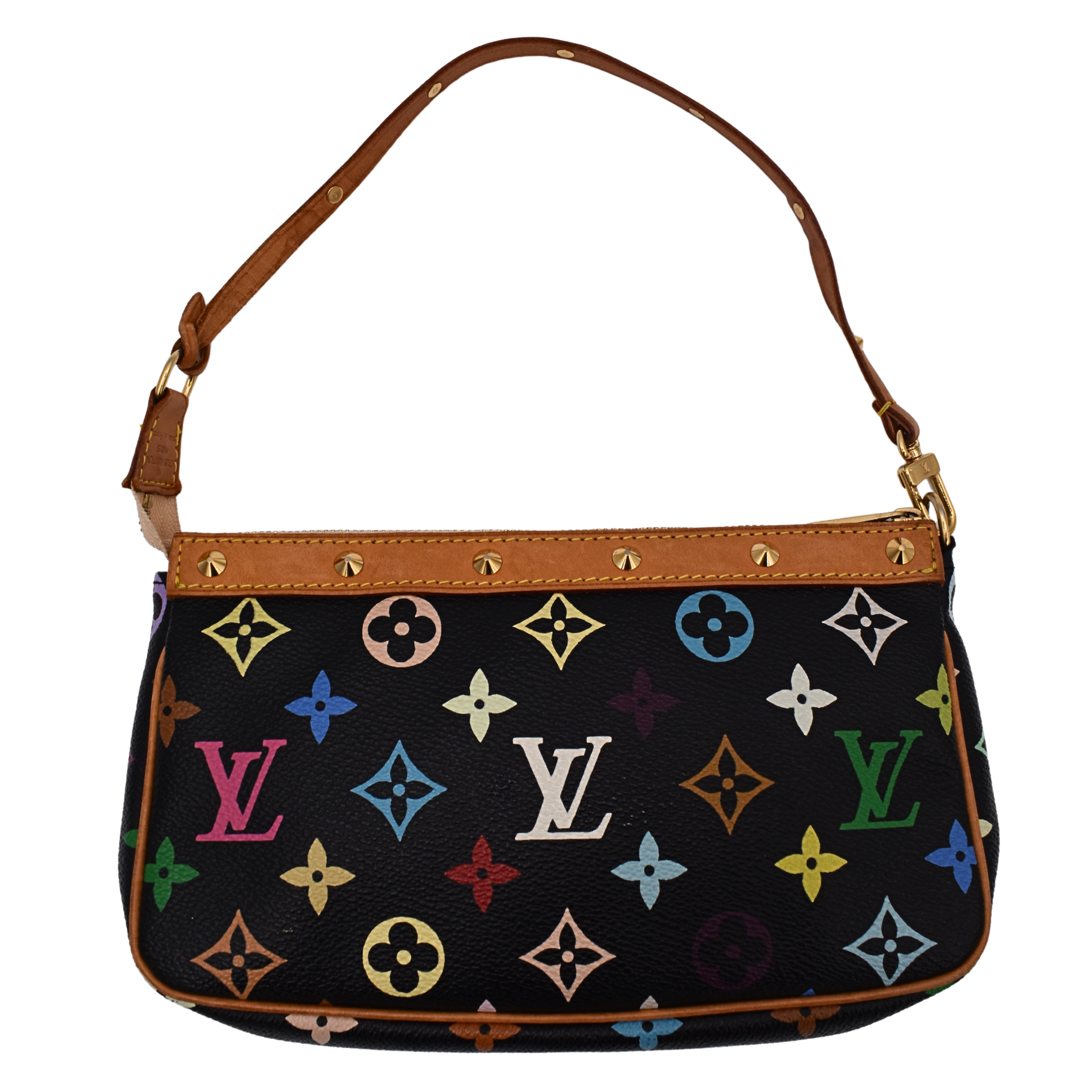 Black Multicolor Pochette