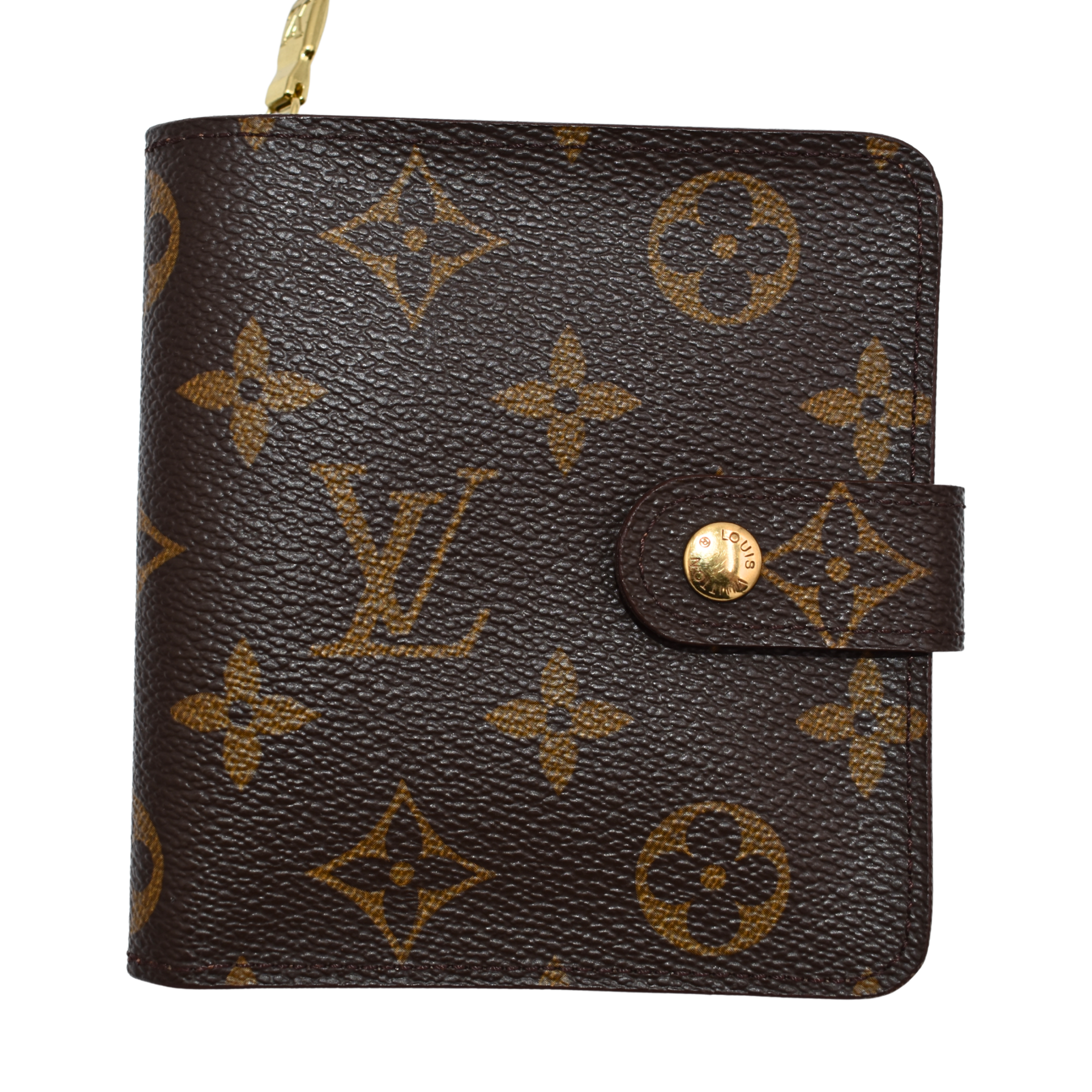 Monogram Compact Zipper Wallet