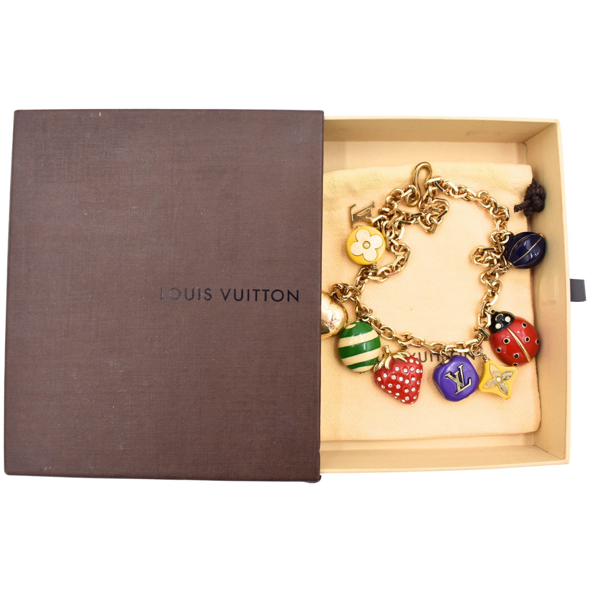 Fraise Charm Necklace