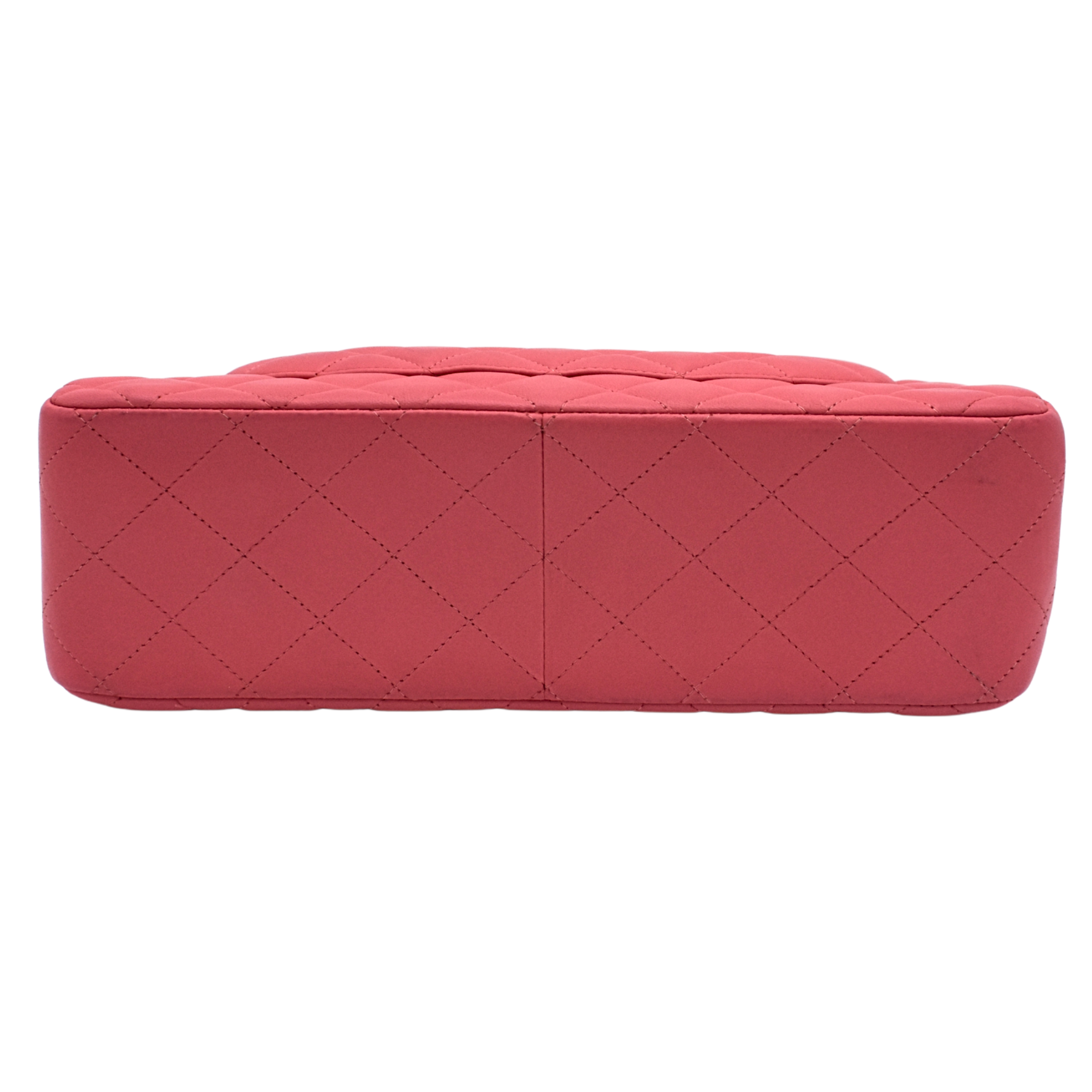 Jumbo Lambskin Pink Double Flap