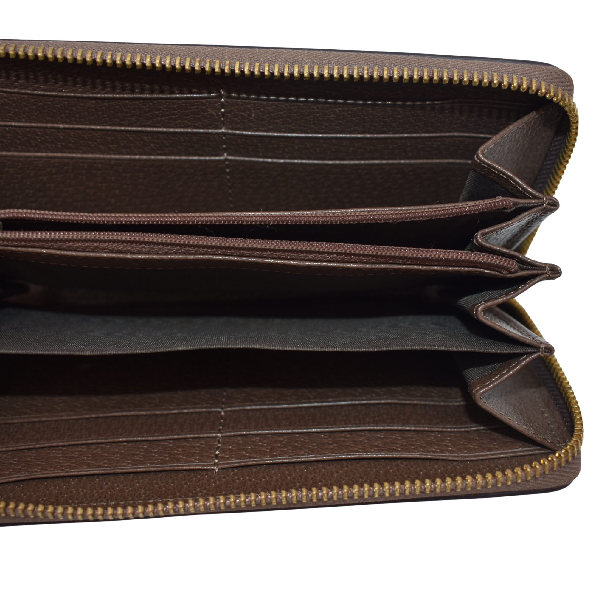 Ophidia Supreme Monogram Web Zip Wallet