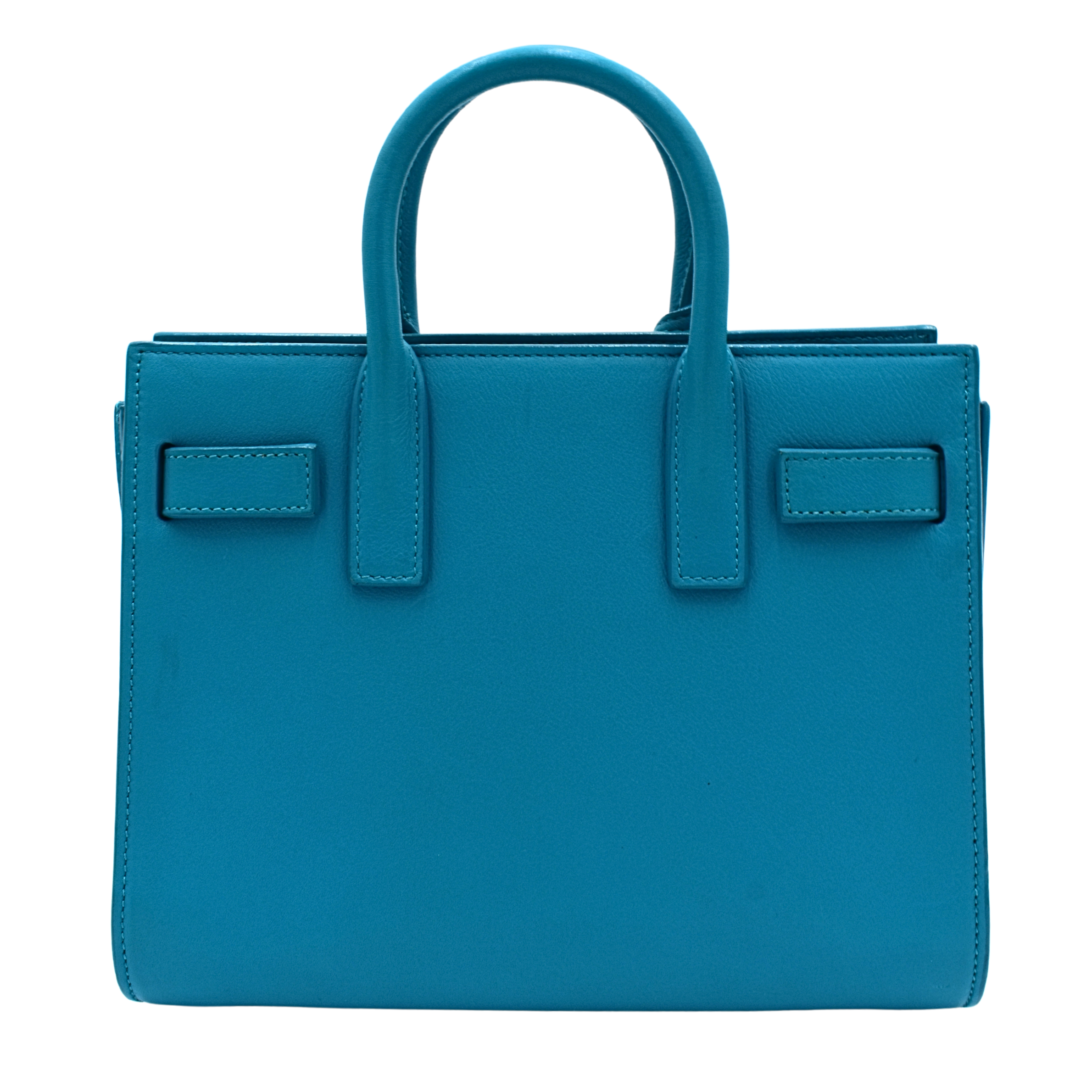 Turqoise Nano Sac Du Jour Tote