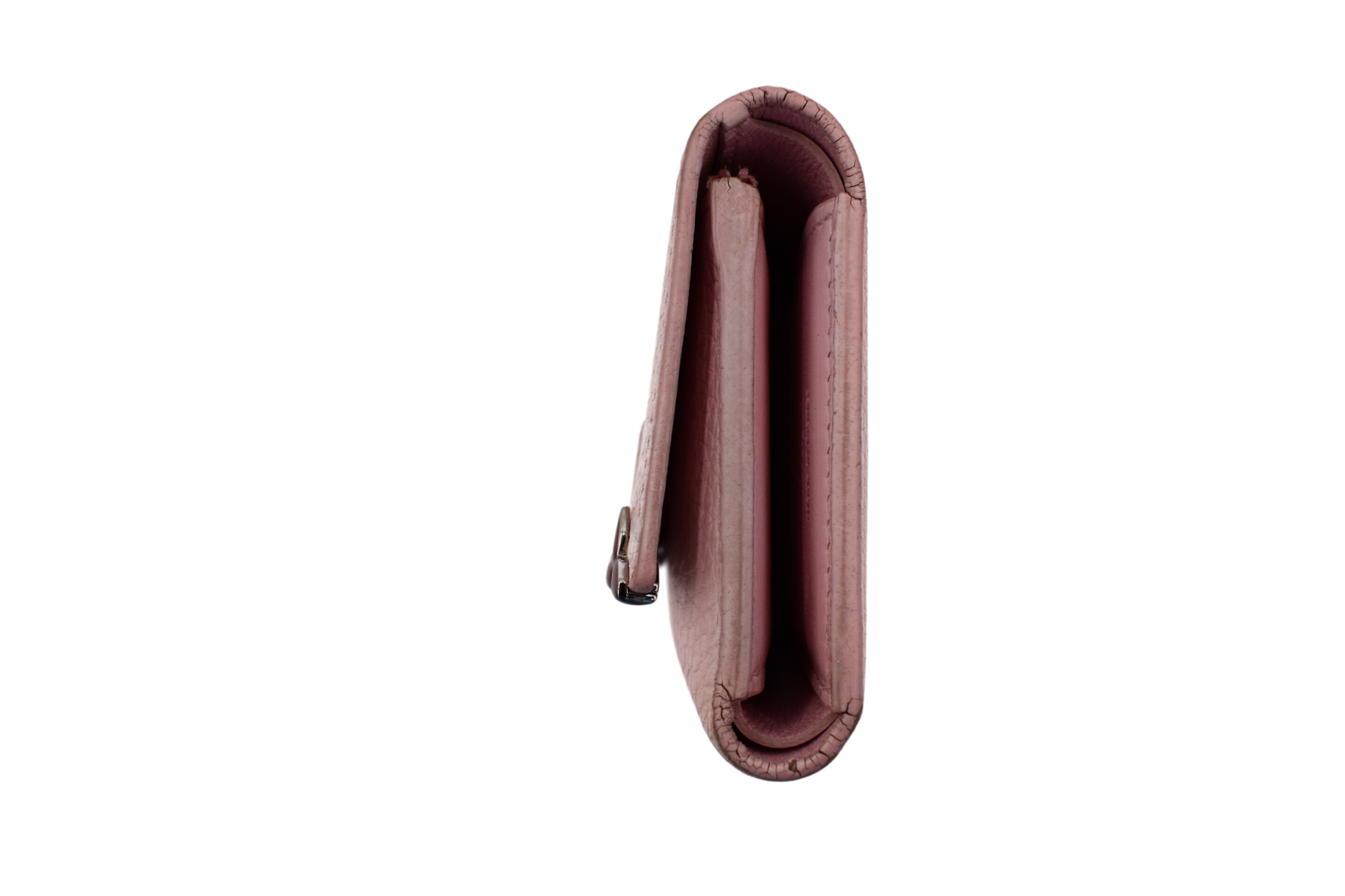 Pink Capucines Compact Wallet