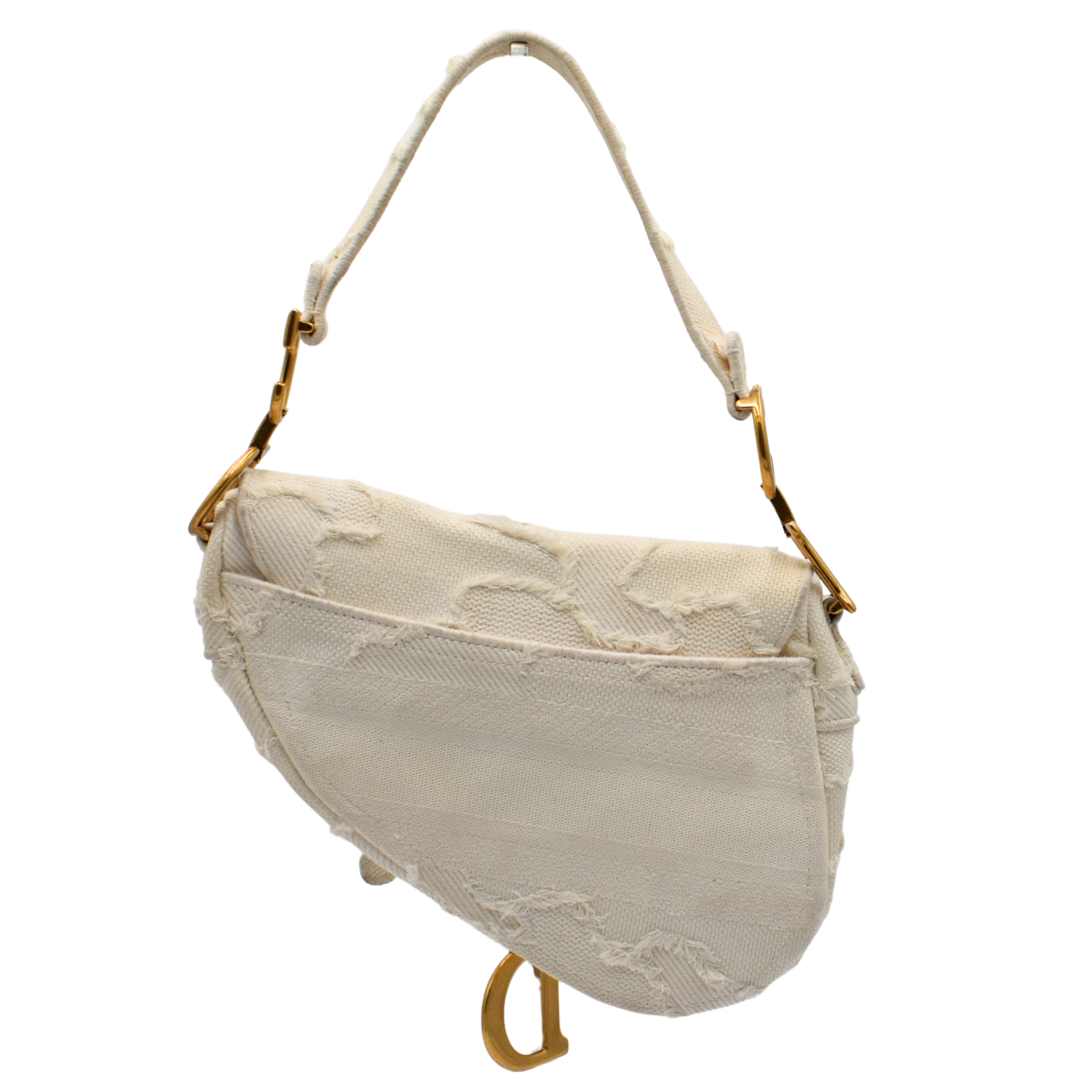 Saddle Bag Embroidered Canvas