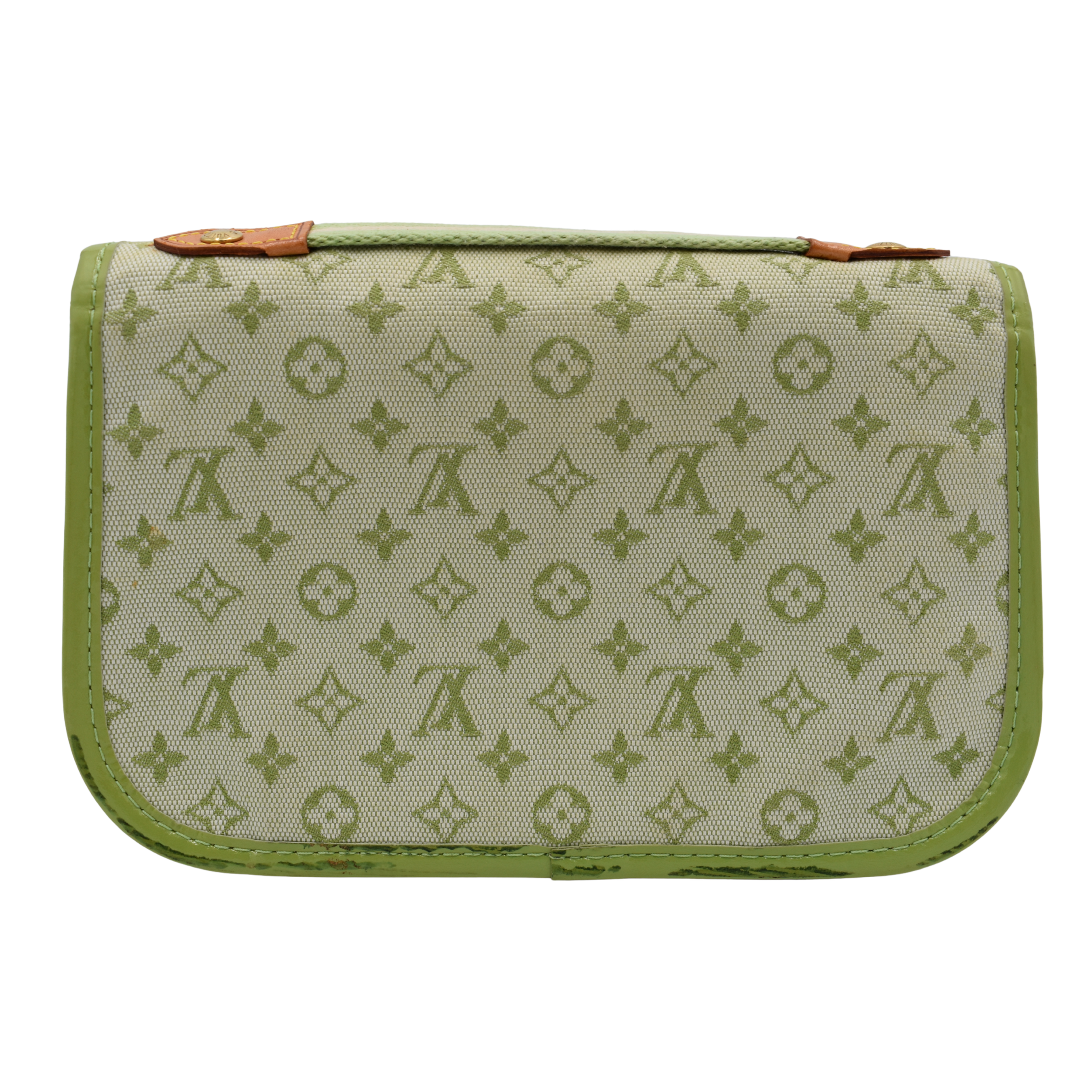 Green Monogram Mini Trousse Mary Kate