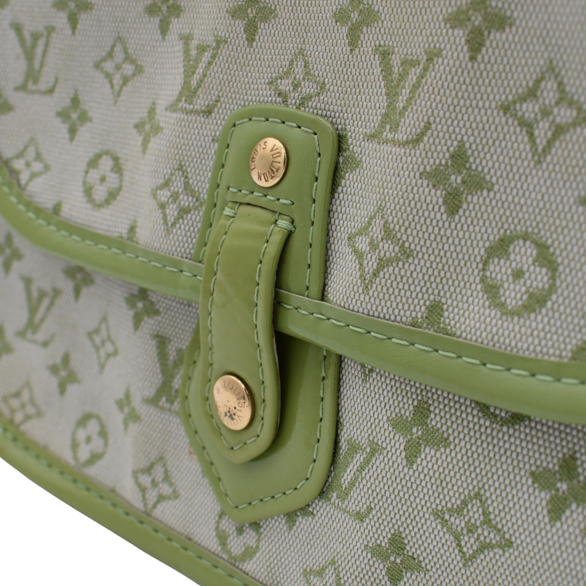 Green Monogram Mini Trousse Mary Kate