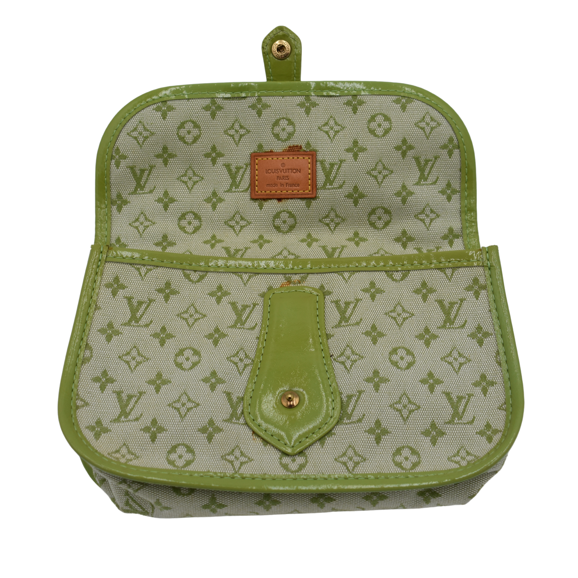 Green Monogram Mini Trousse Mary Kate