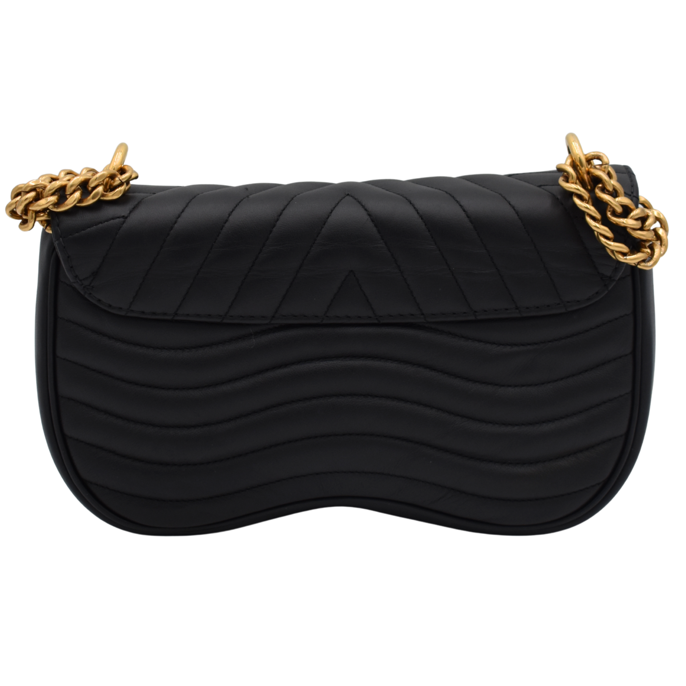 Black New Wave Chain Bag MM