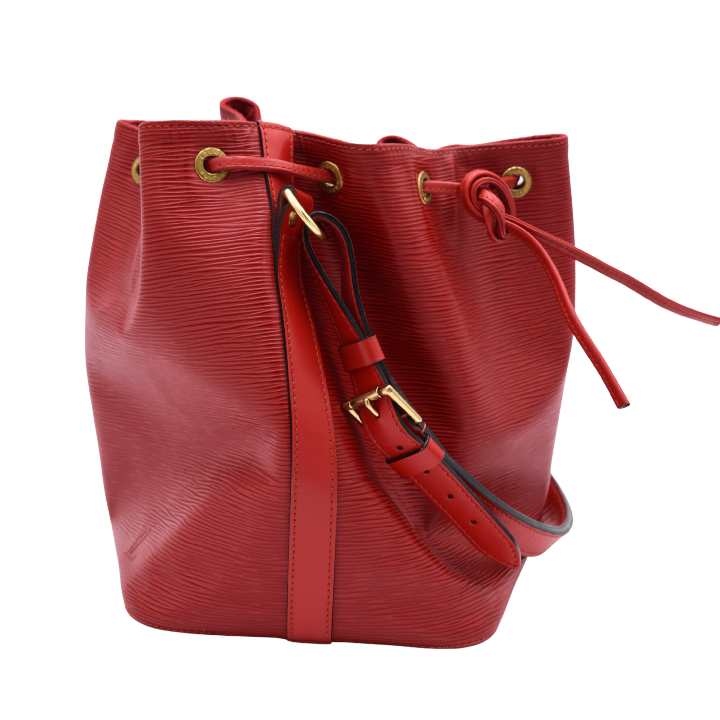 Red Epi Noe Bucket Bag