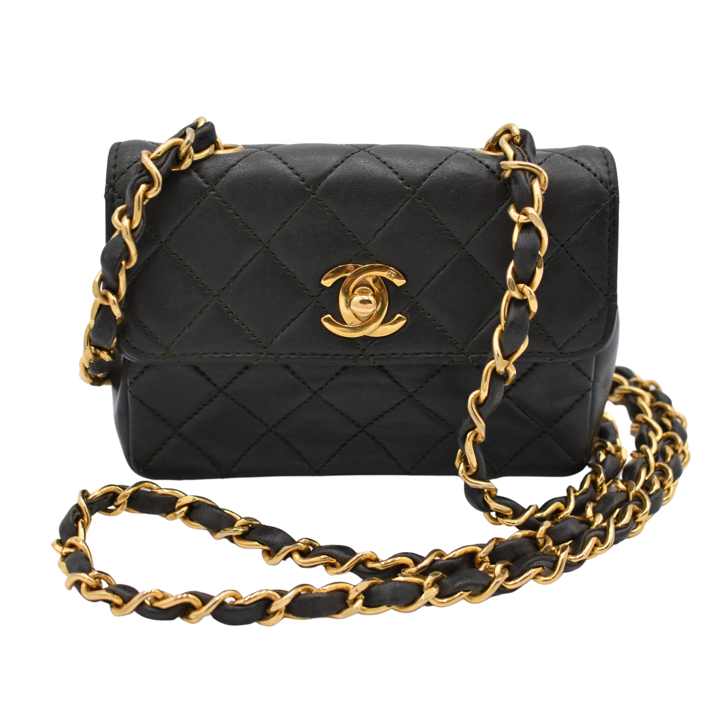 Lambskin Mini Matelasse Crossbody