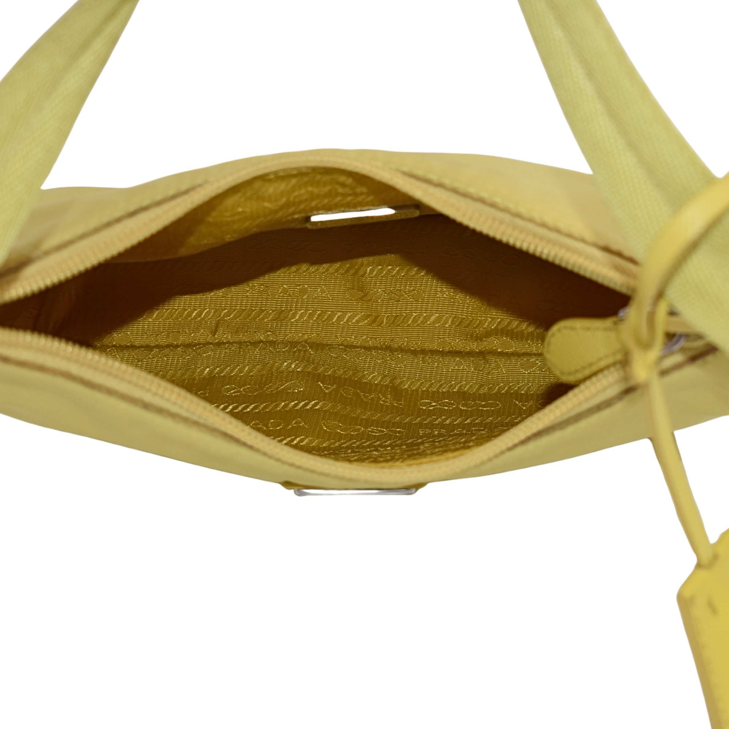 Yellow Re-Edition Nylon Shoulder Bag