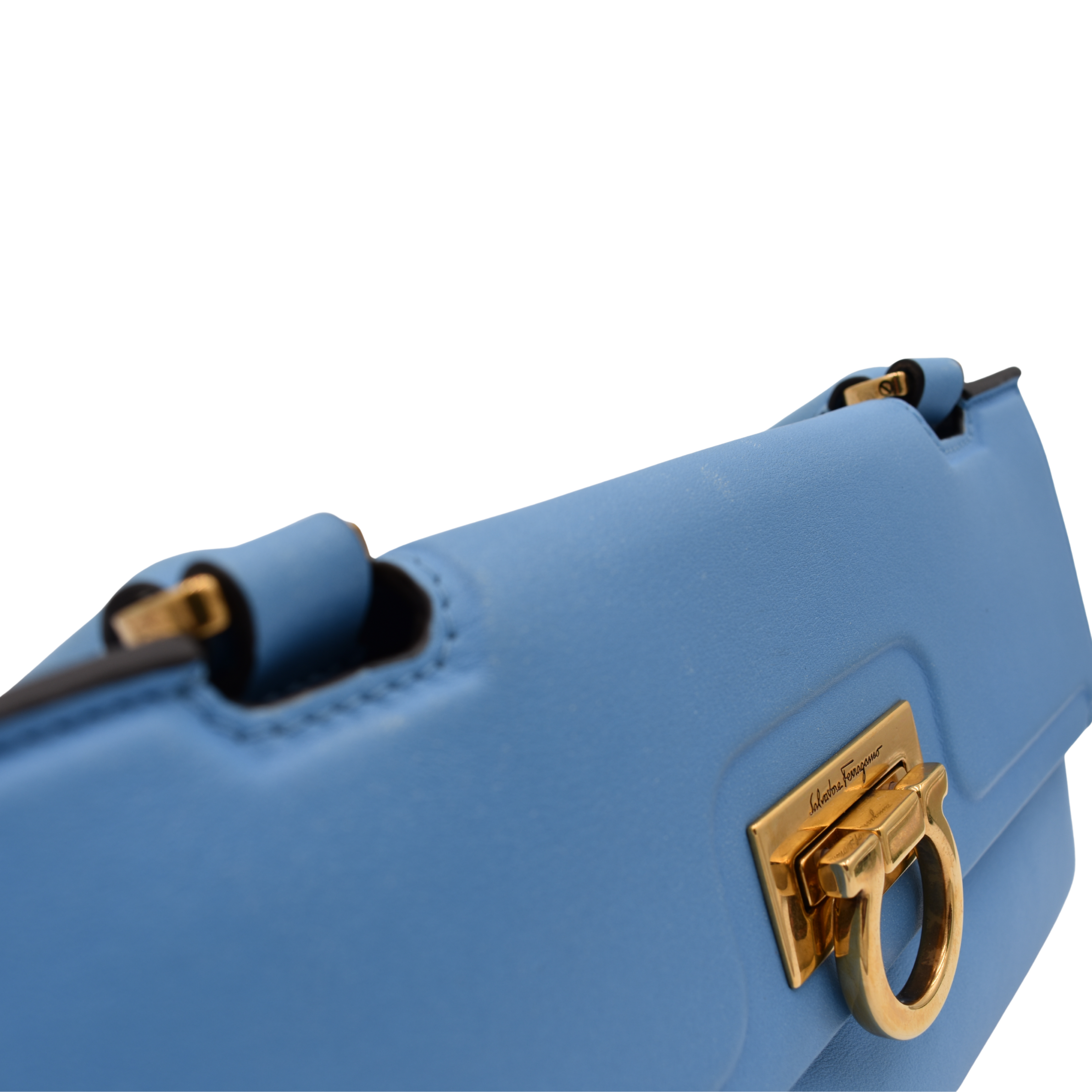 Blue Shoulder Bag