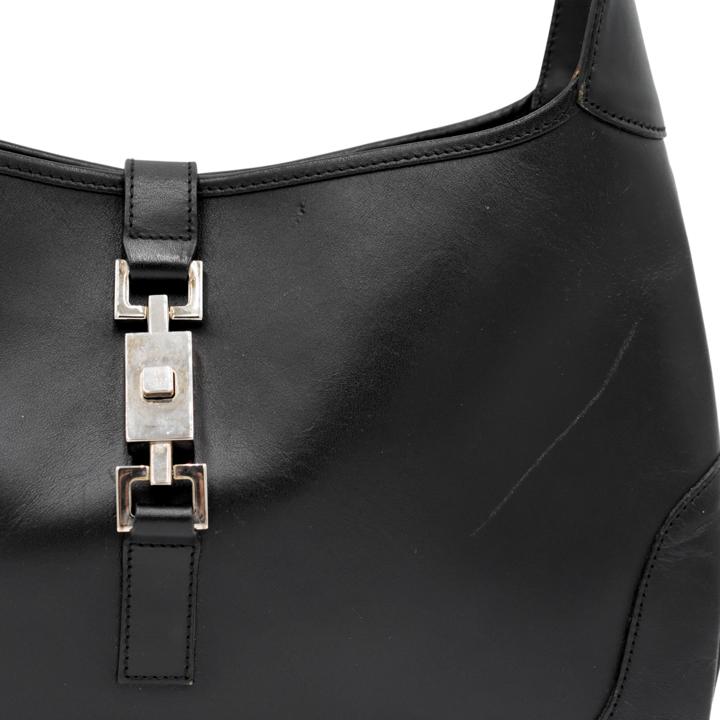 Leather Jackie Shoulder Bag