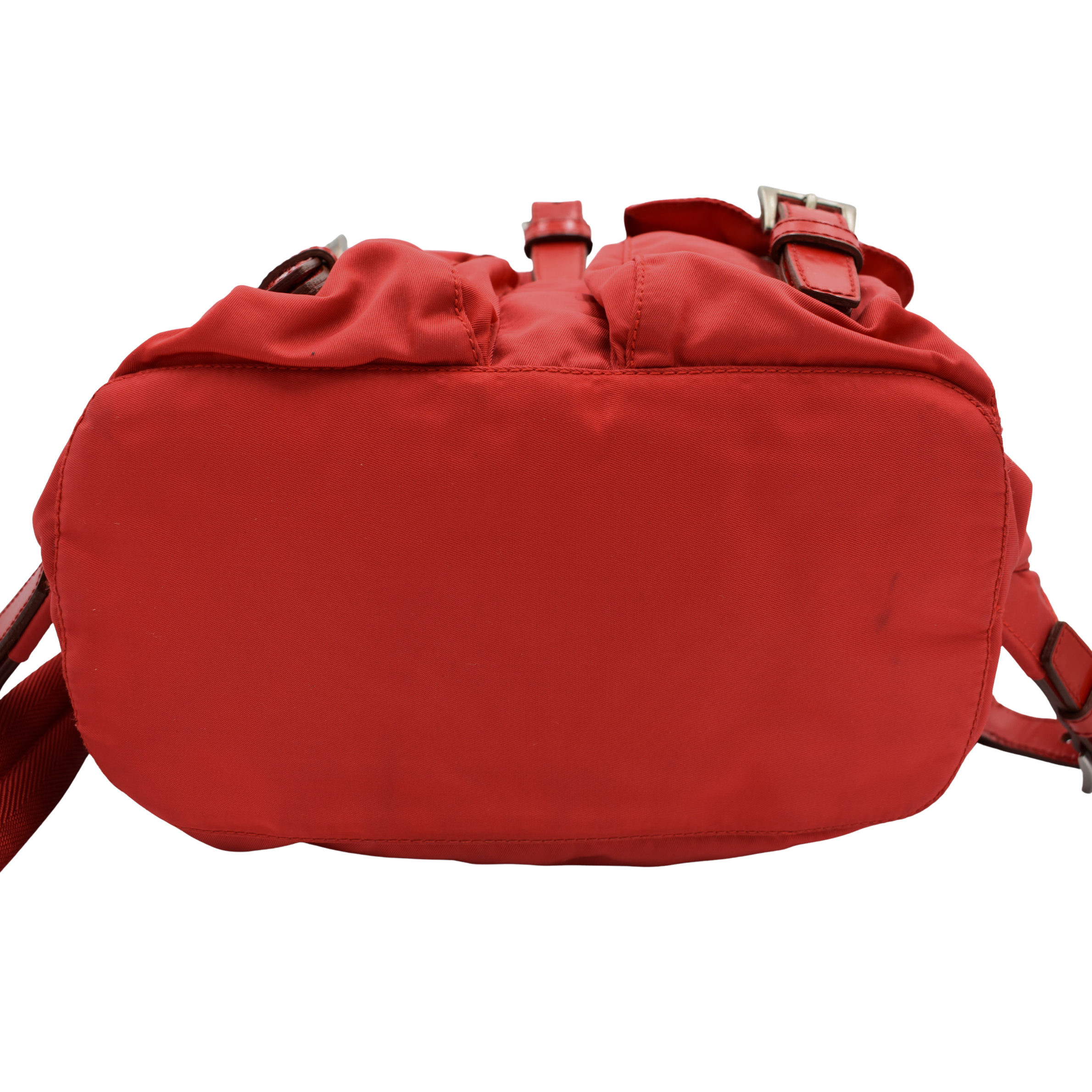 Nylon Backpack Red