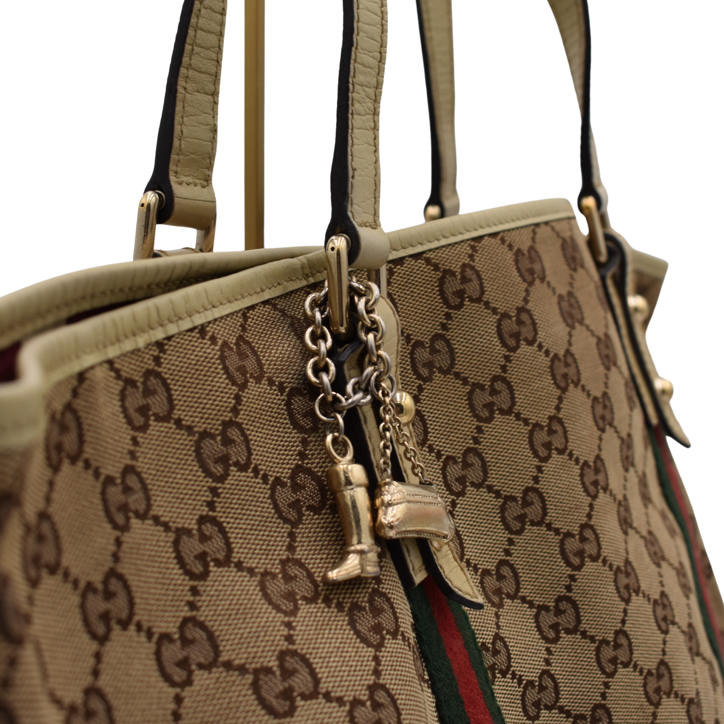 Web Sherry Line Canvas Tote