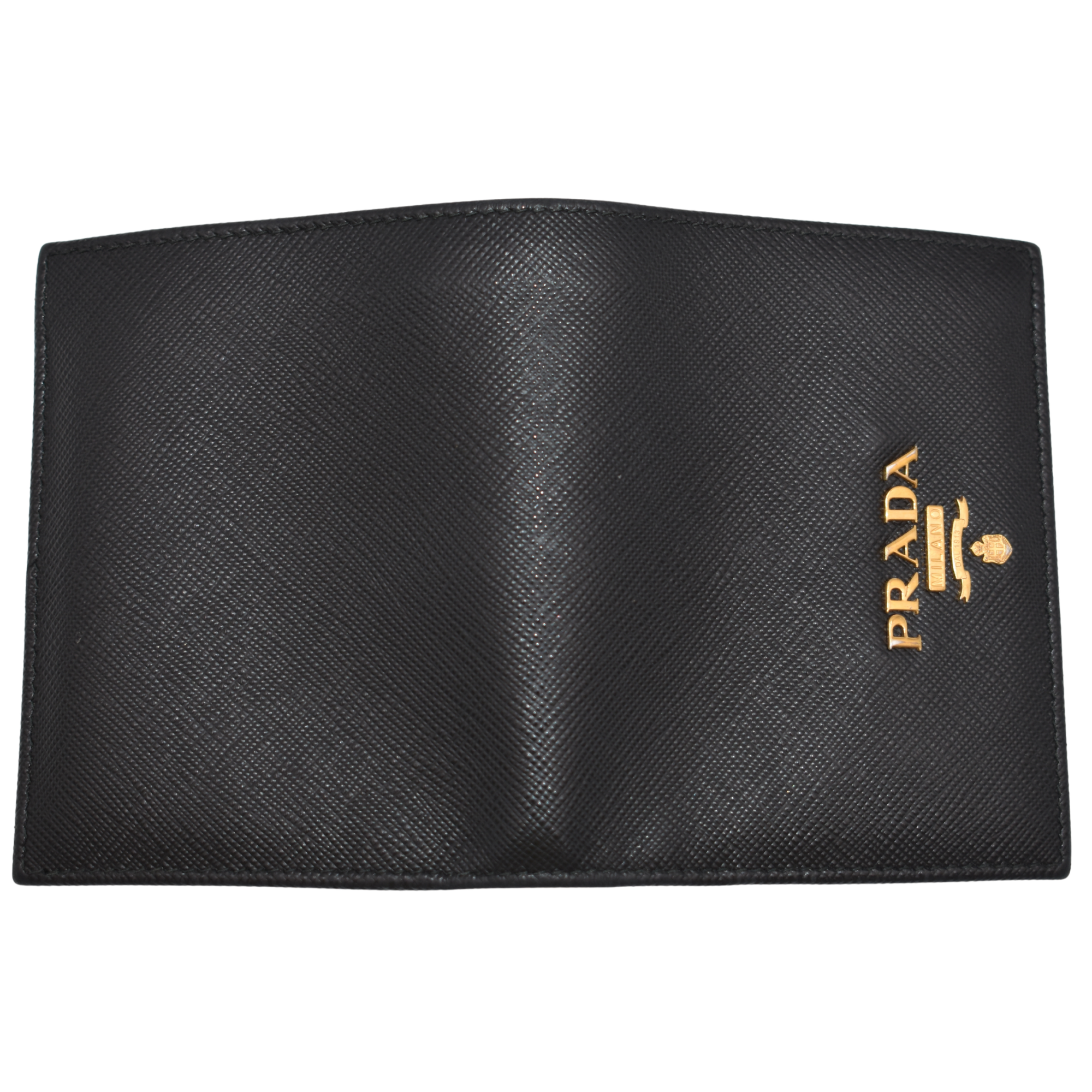 Saffiano Leather Compact Wallet