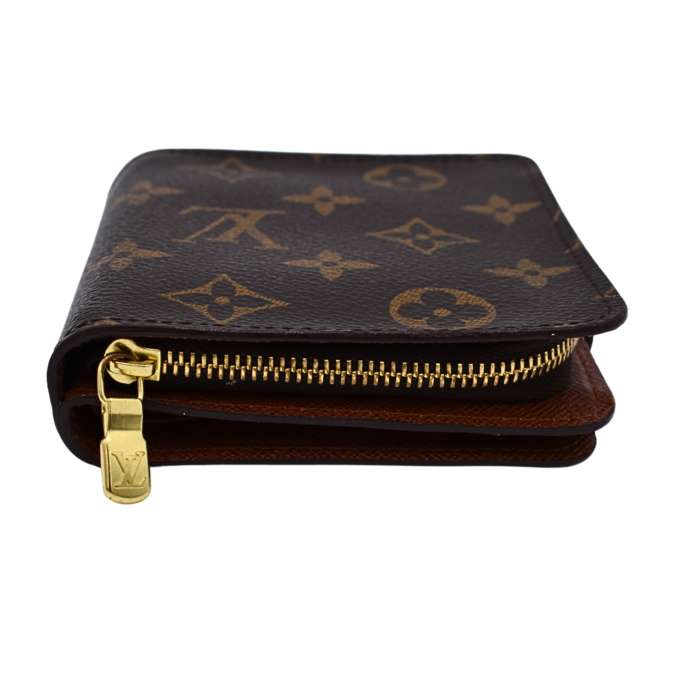 Monogram Compact Zipper Wallet