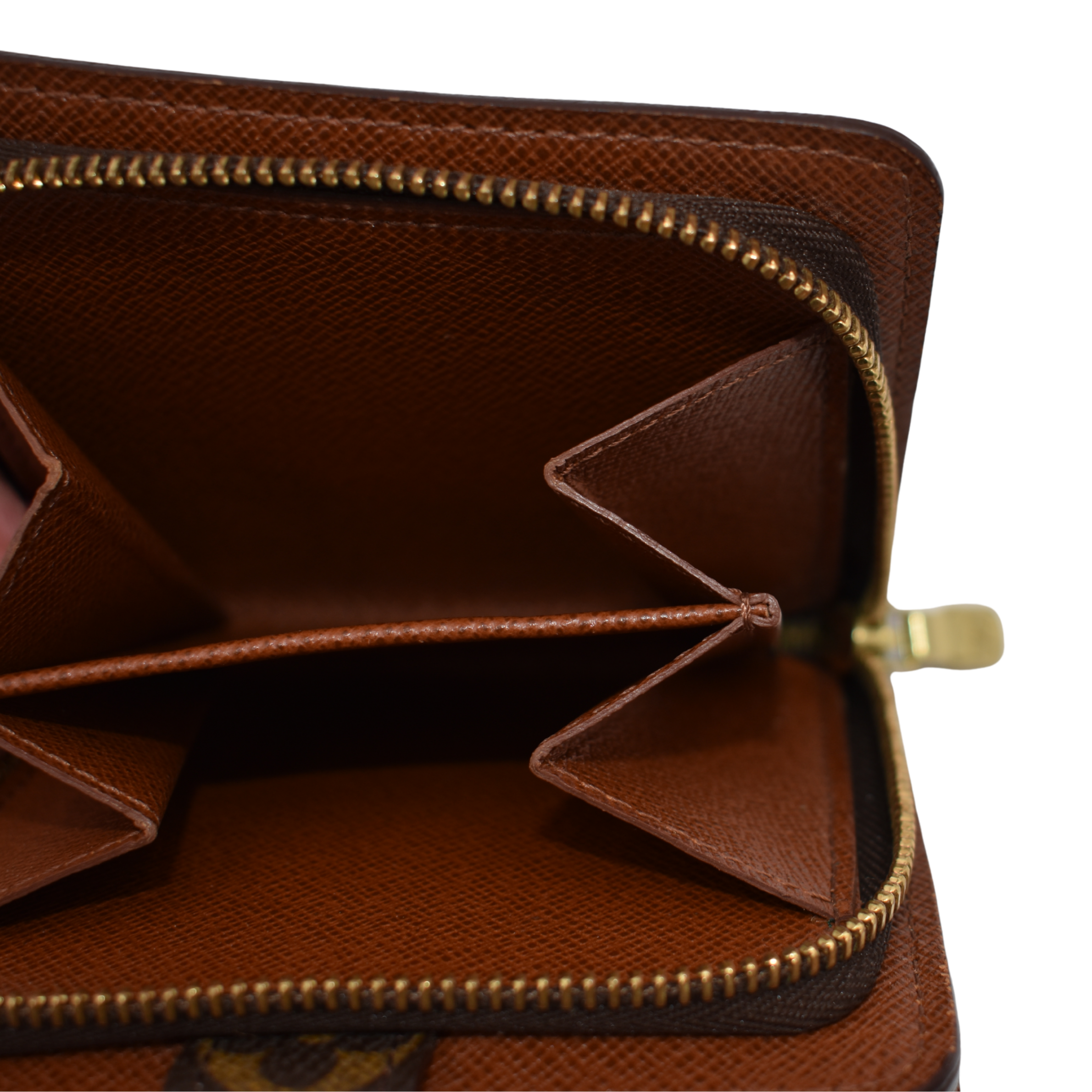 Monogram Compact Zipper Wallet