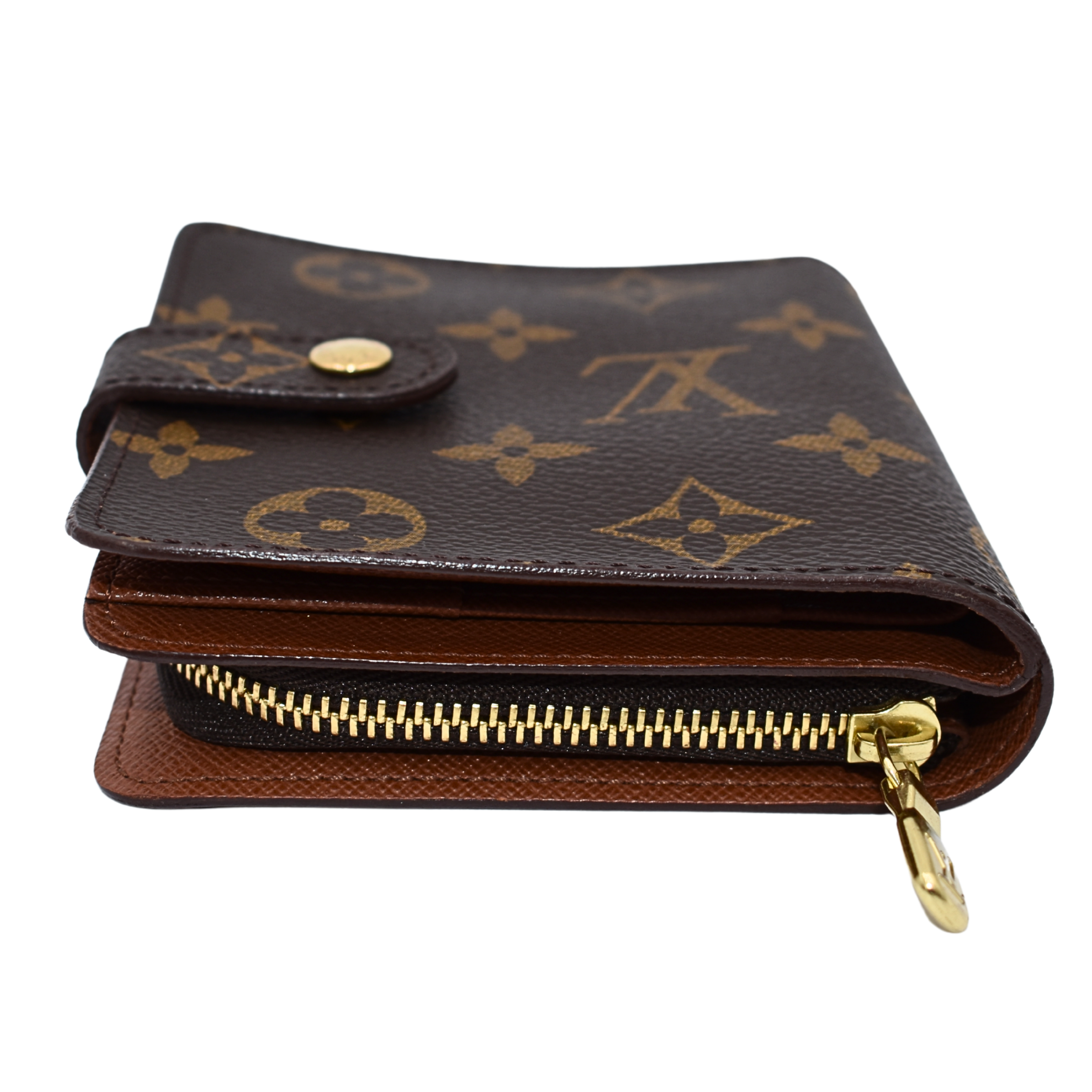 Monogram Compact Zipper Wallet