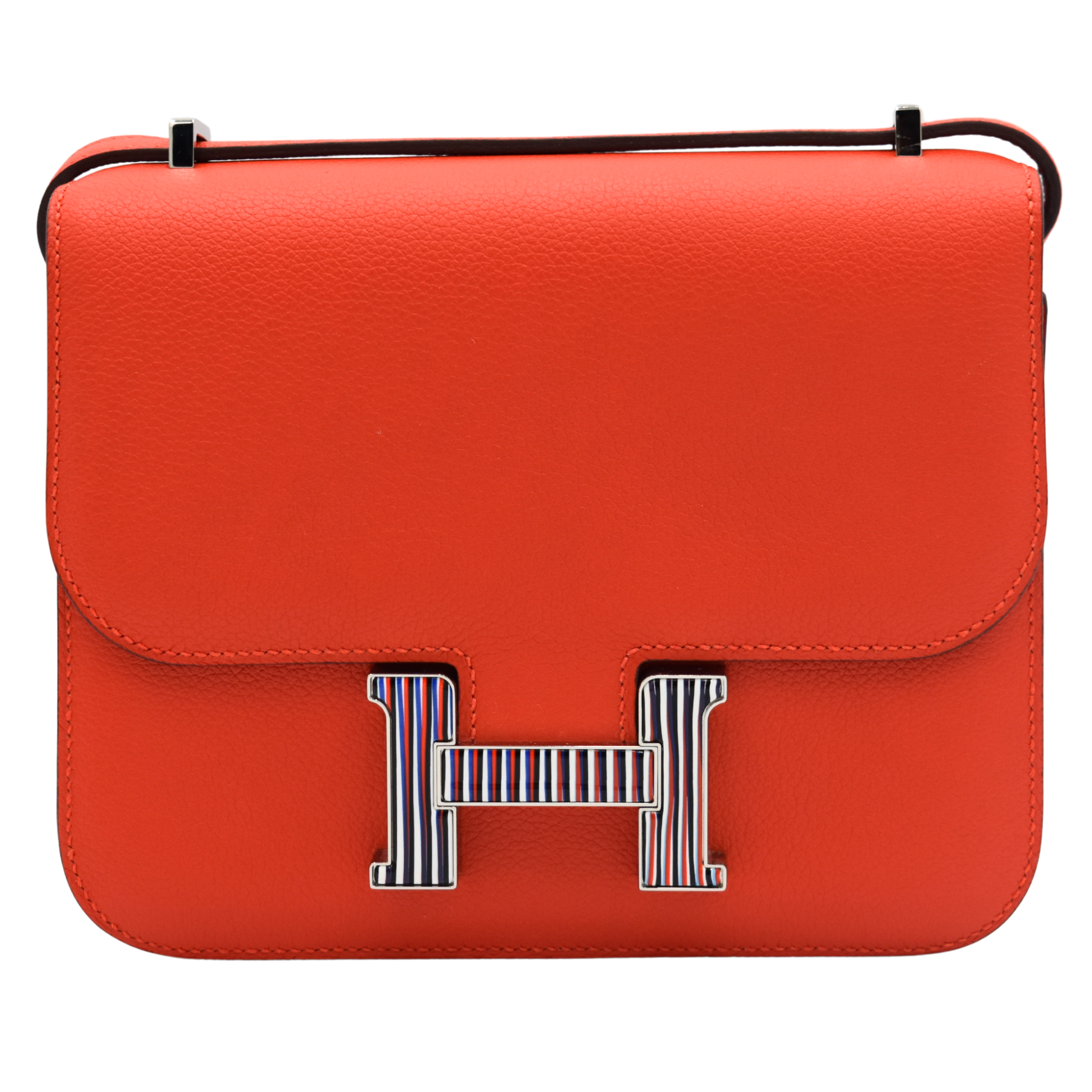 Constance 18 Casaque Epsom Palladium Hardware
