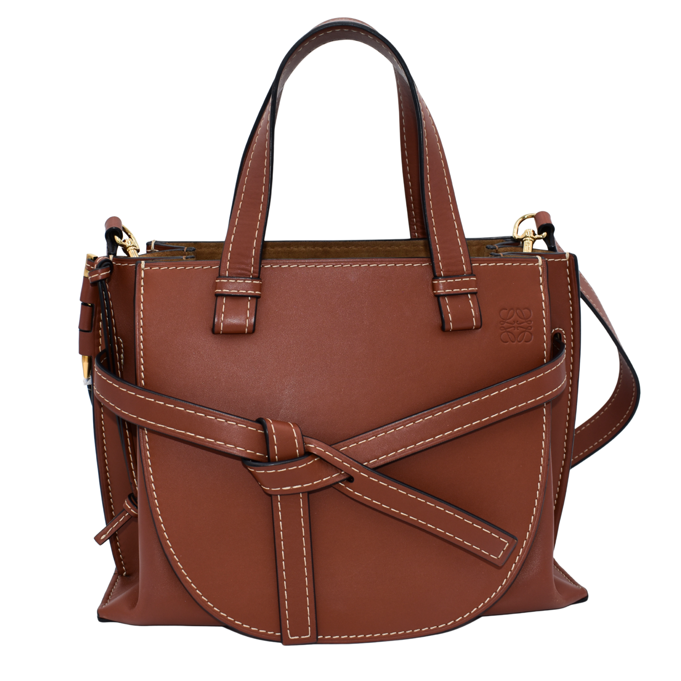 Gate Top Handle Handbag
