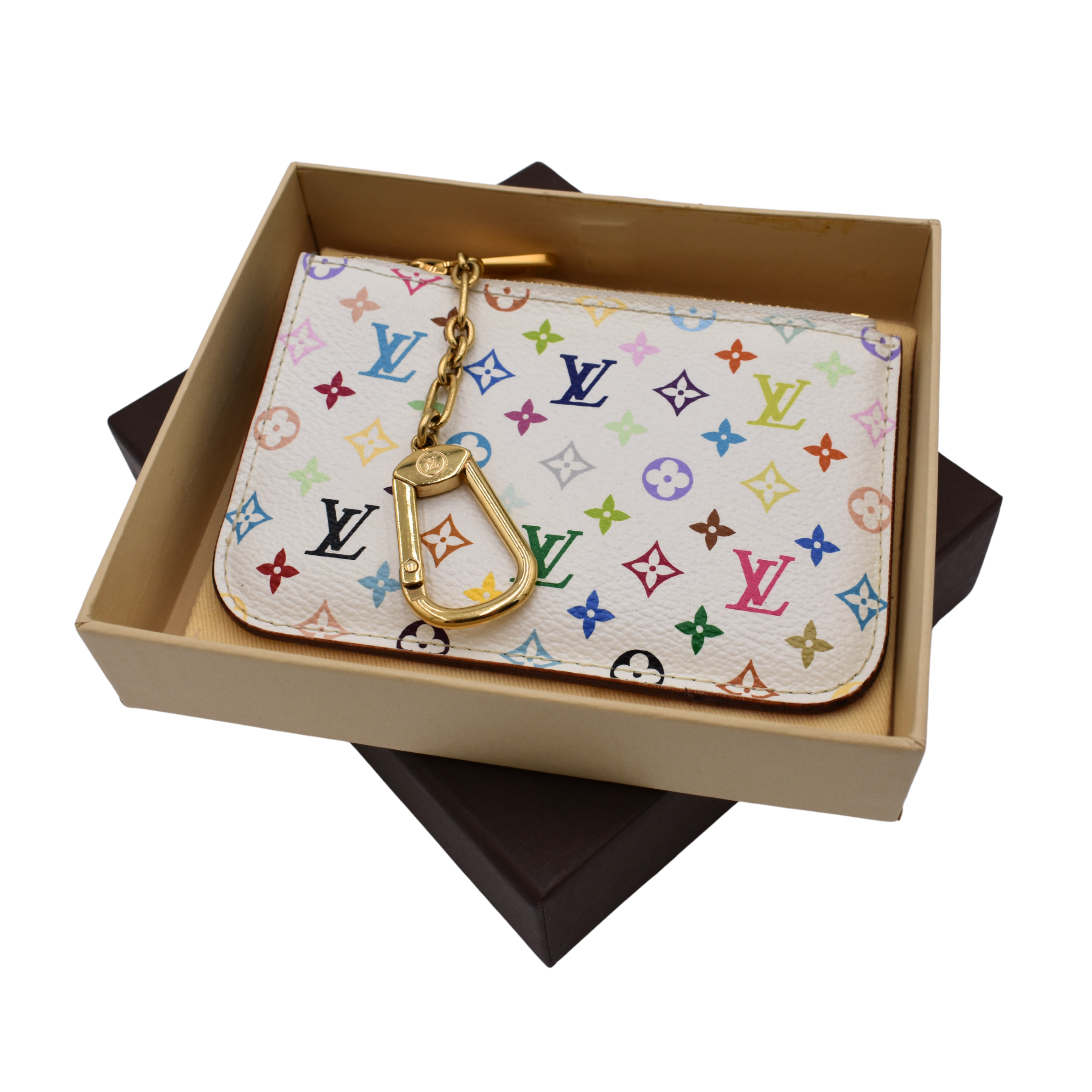 Multicolor Pochette Key Cles