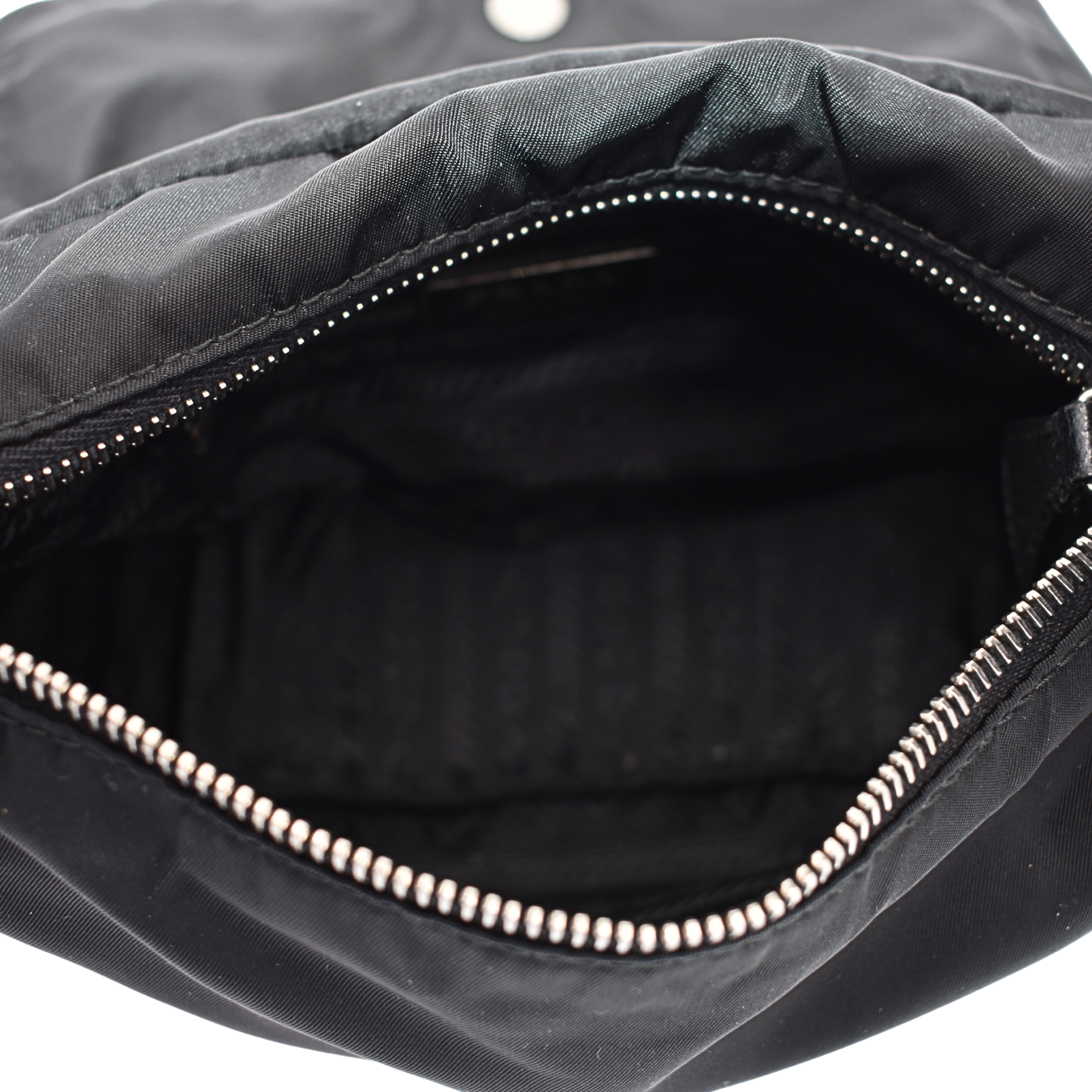 Black Nylon Shoulder Bag