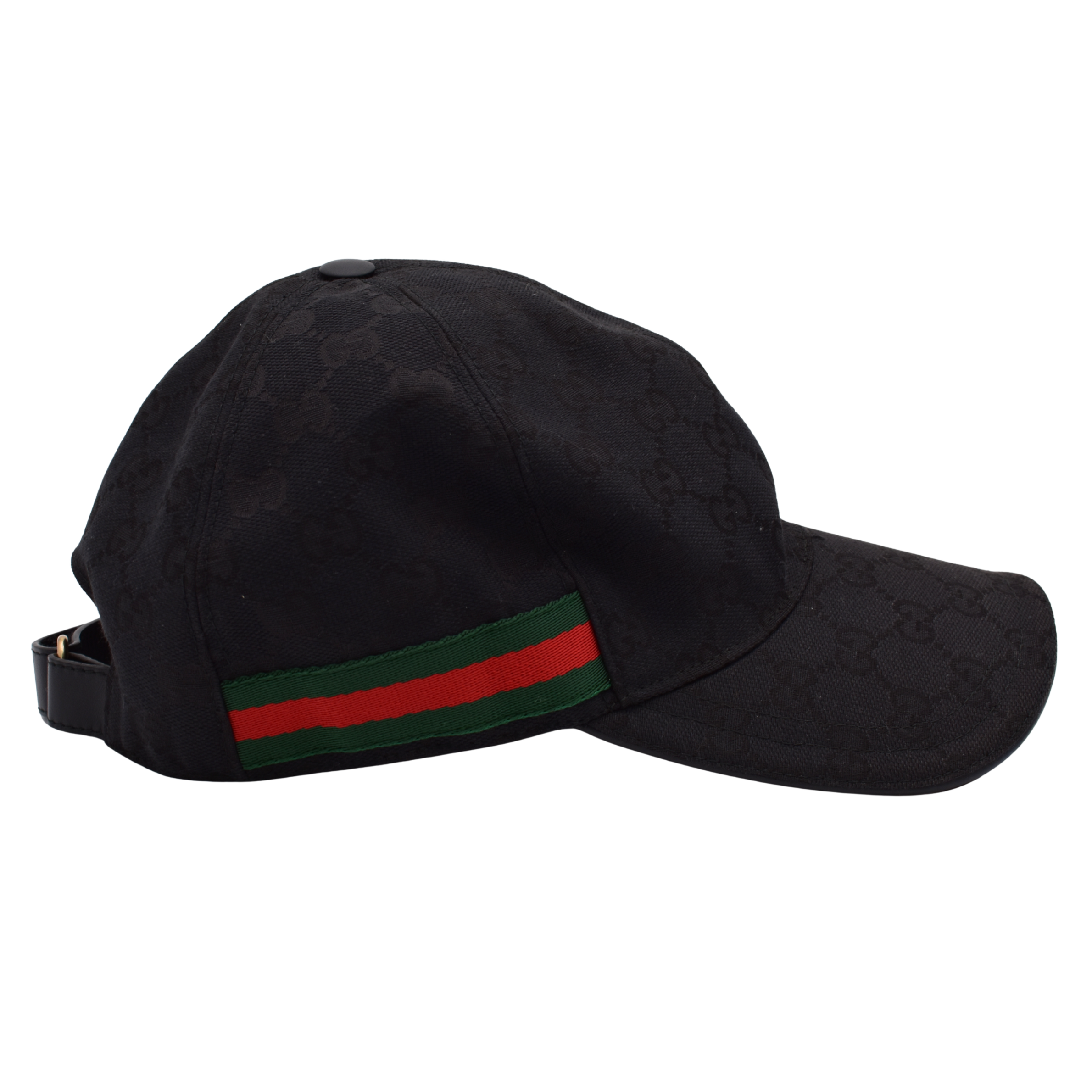 Sherry Line Canvas/Leather Baseball Cap