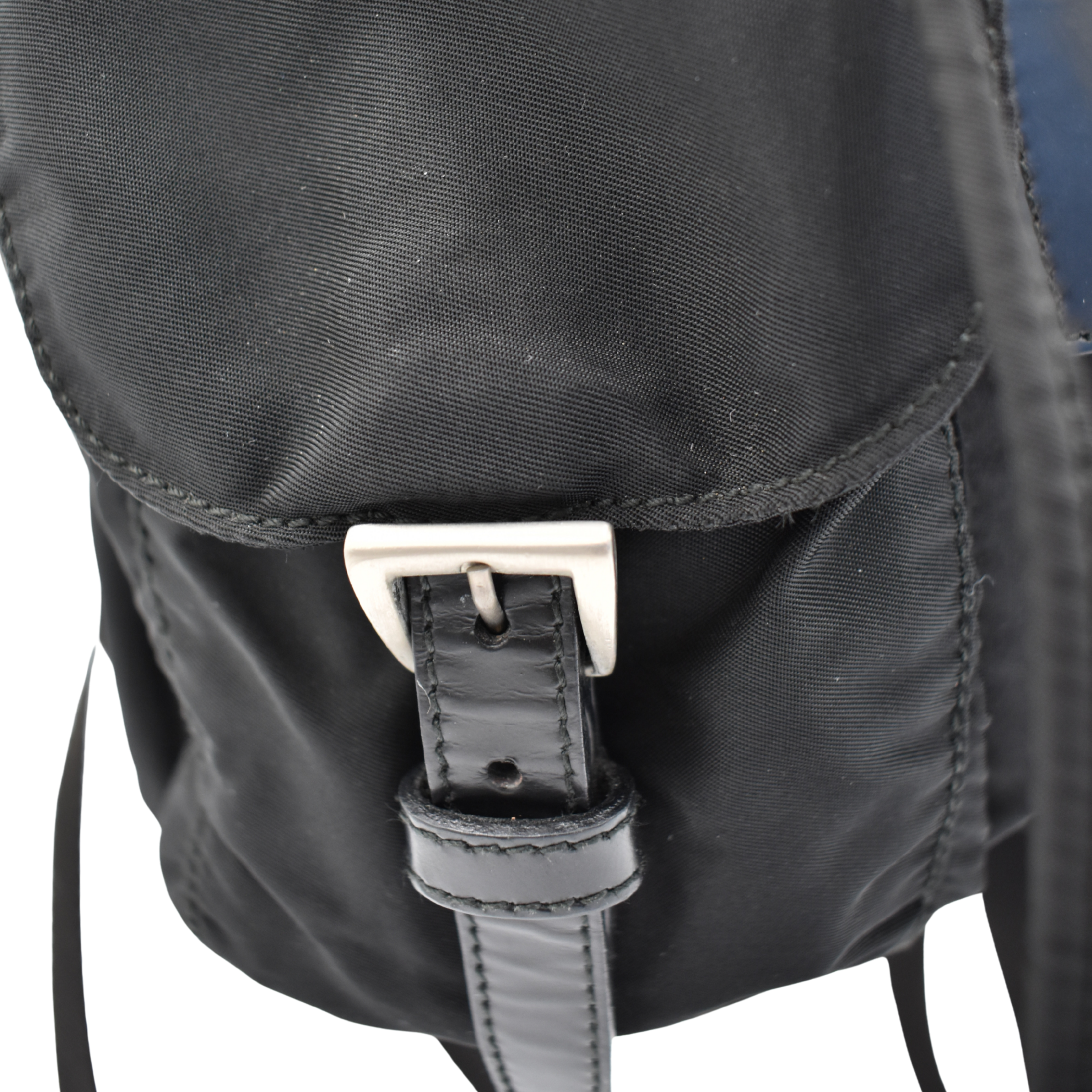 Black Nylon Backpack