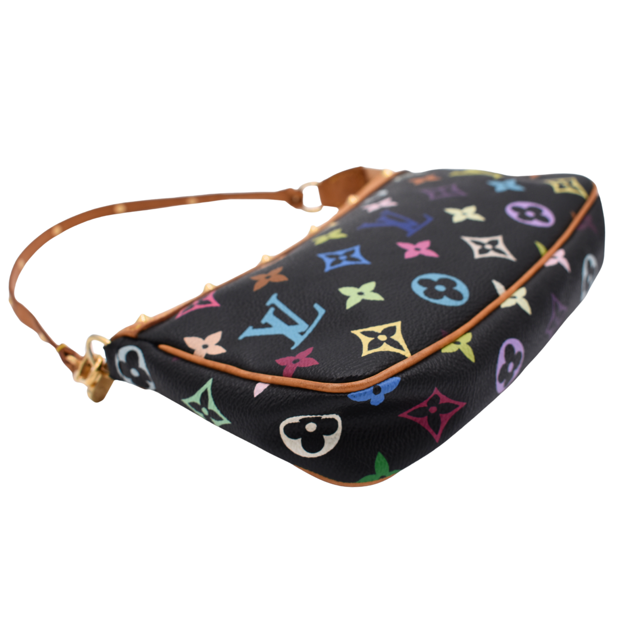 Black Multicolor Pochette