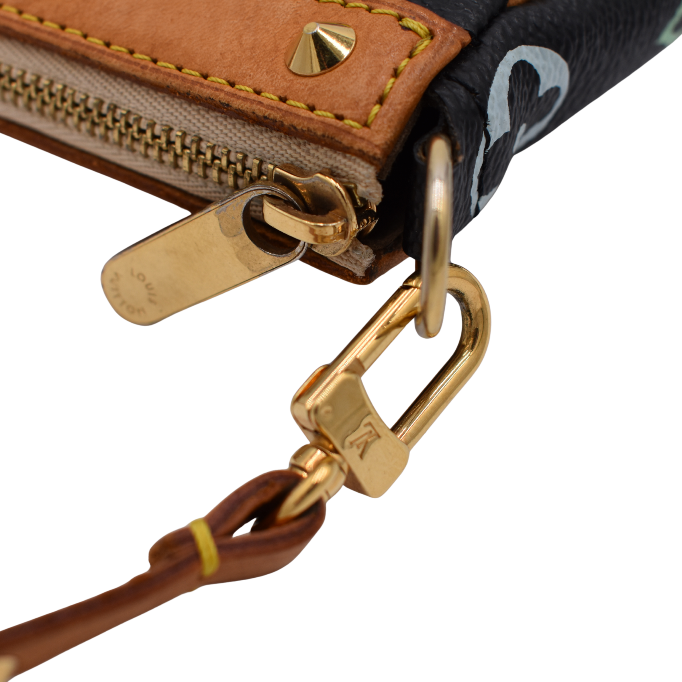 Black Multicolor Pochette