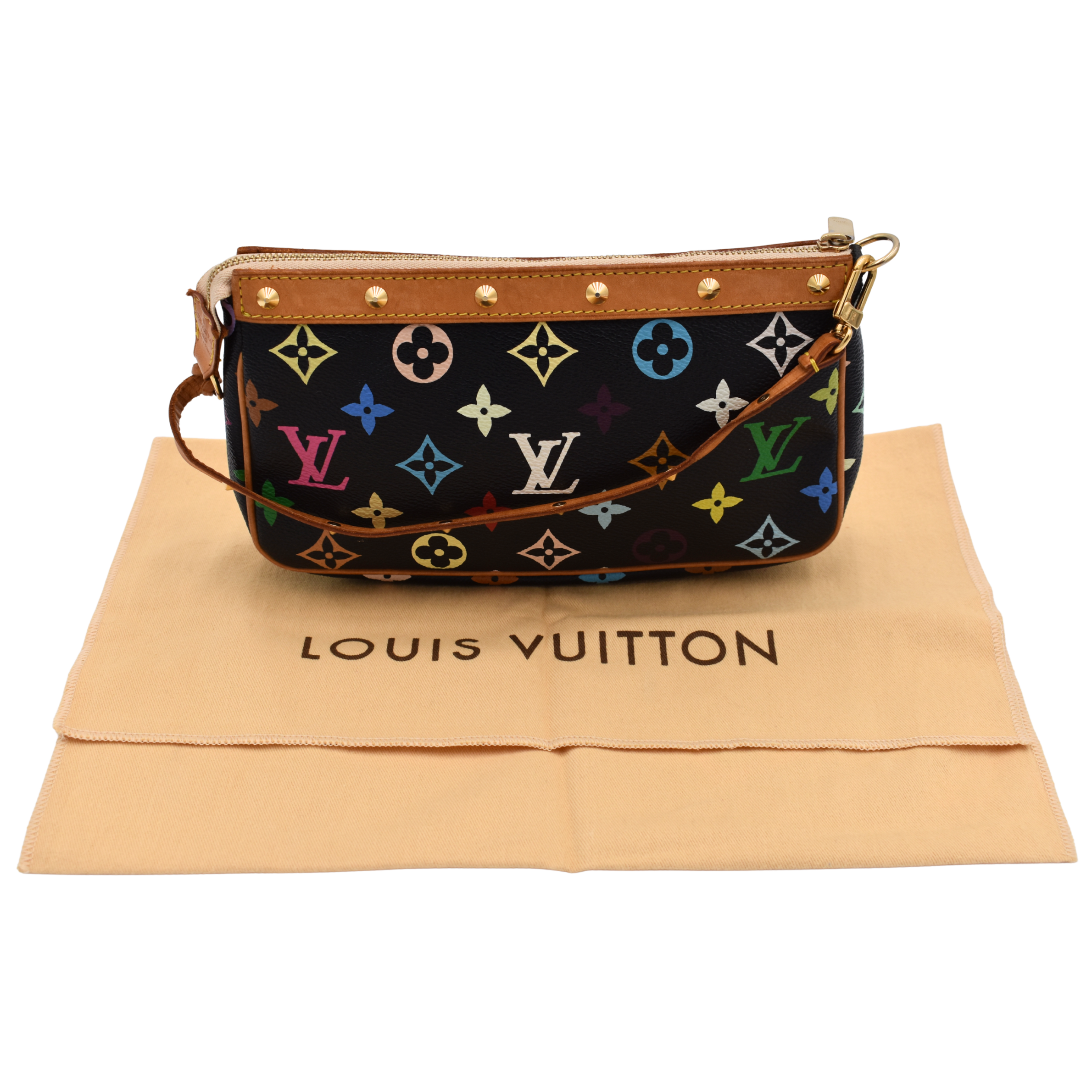 Black Multicolor Pochette