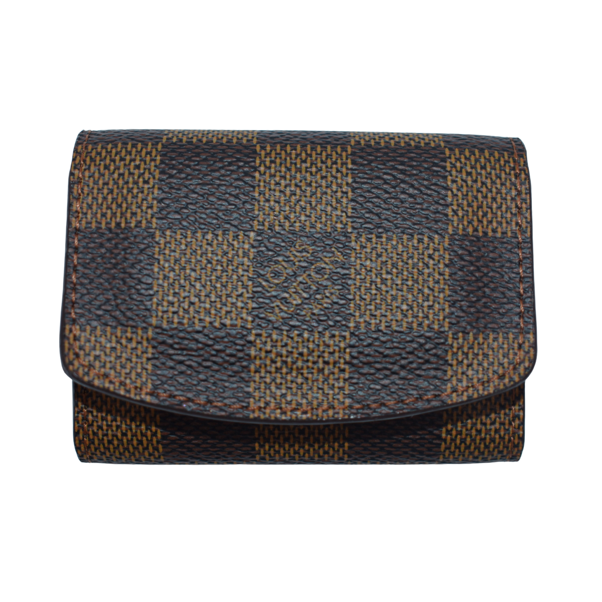 Cufflinks in Damier Ebene Case